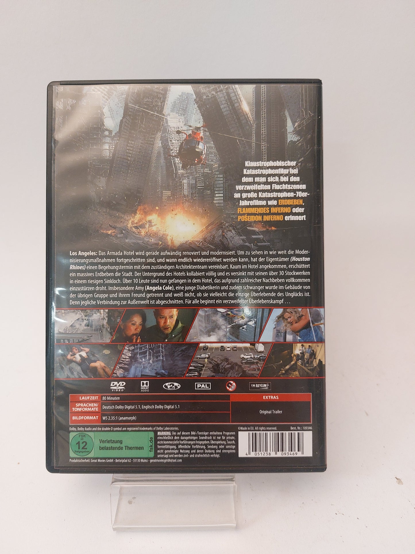 EarthQuake Underground Dvd