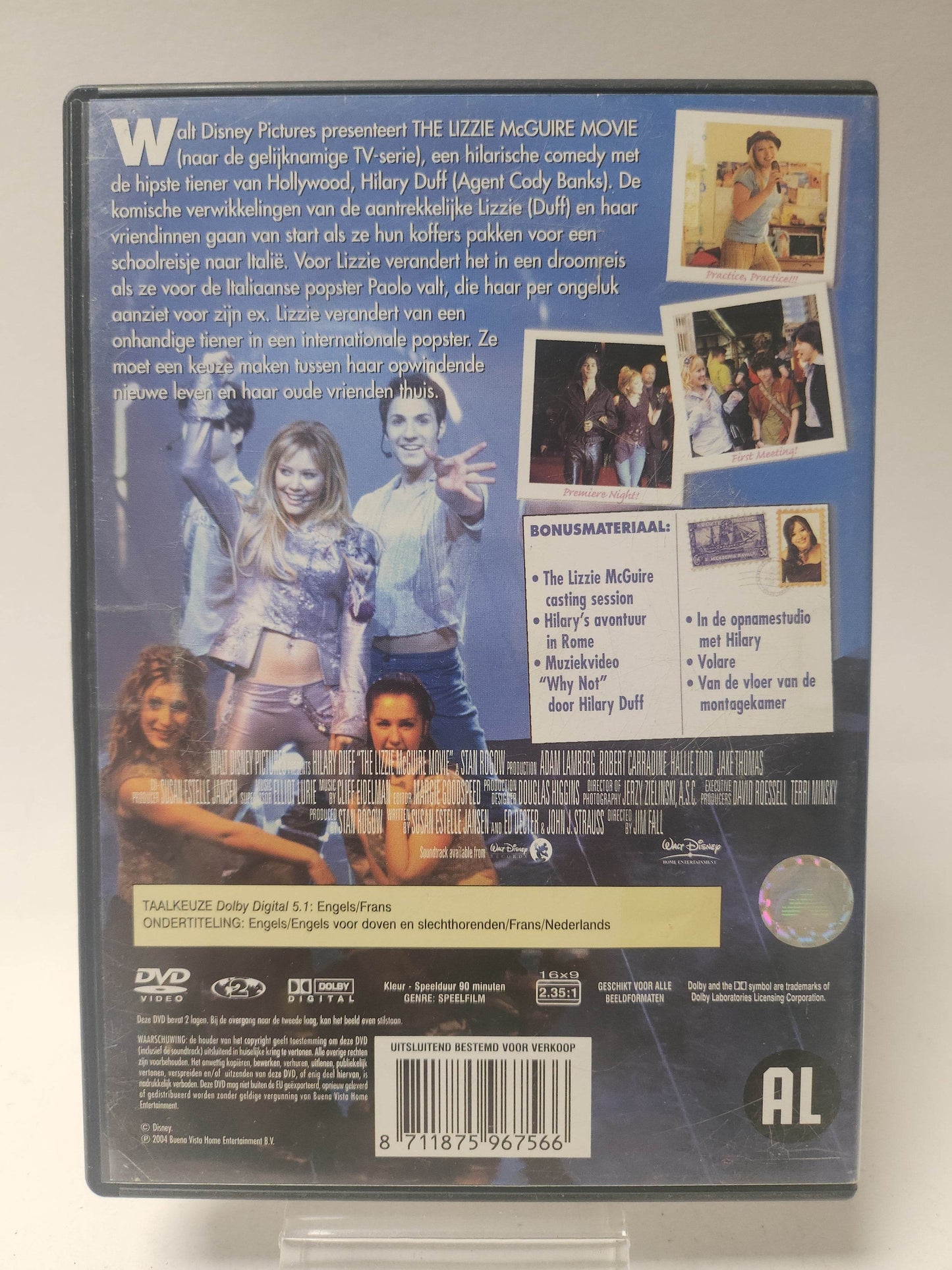 Disney the Lizzie McGuire Movie DVD Kids - Feniks Gameshop