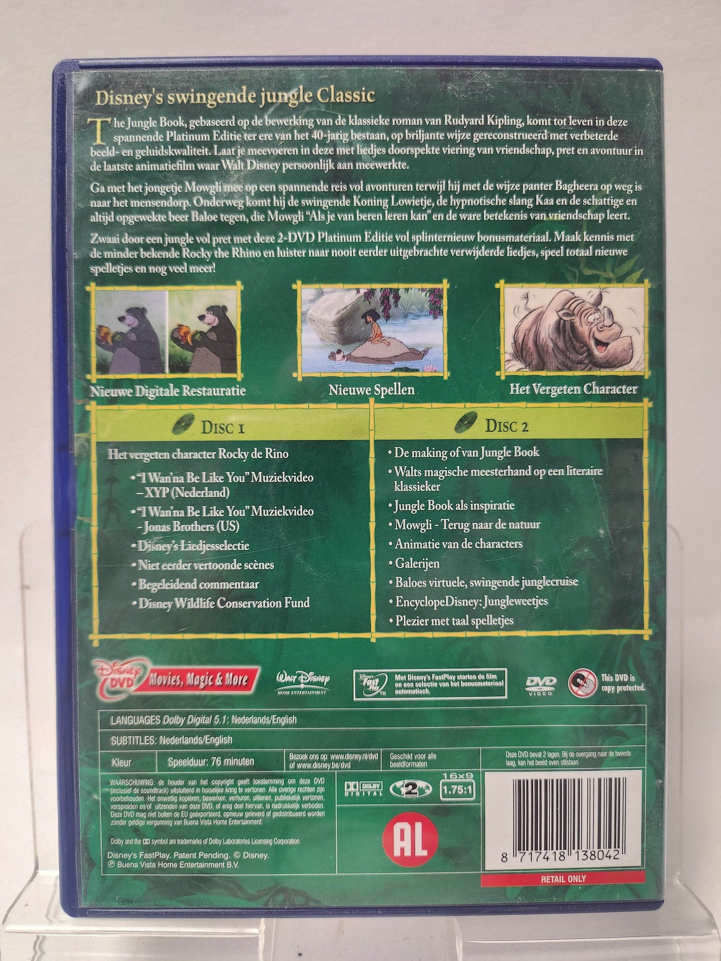 Disney the Jungle Book DVD Kids - Feniks Gameshop