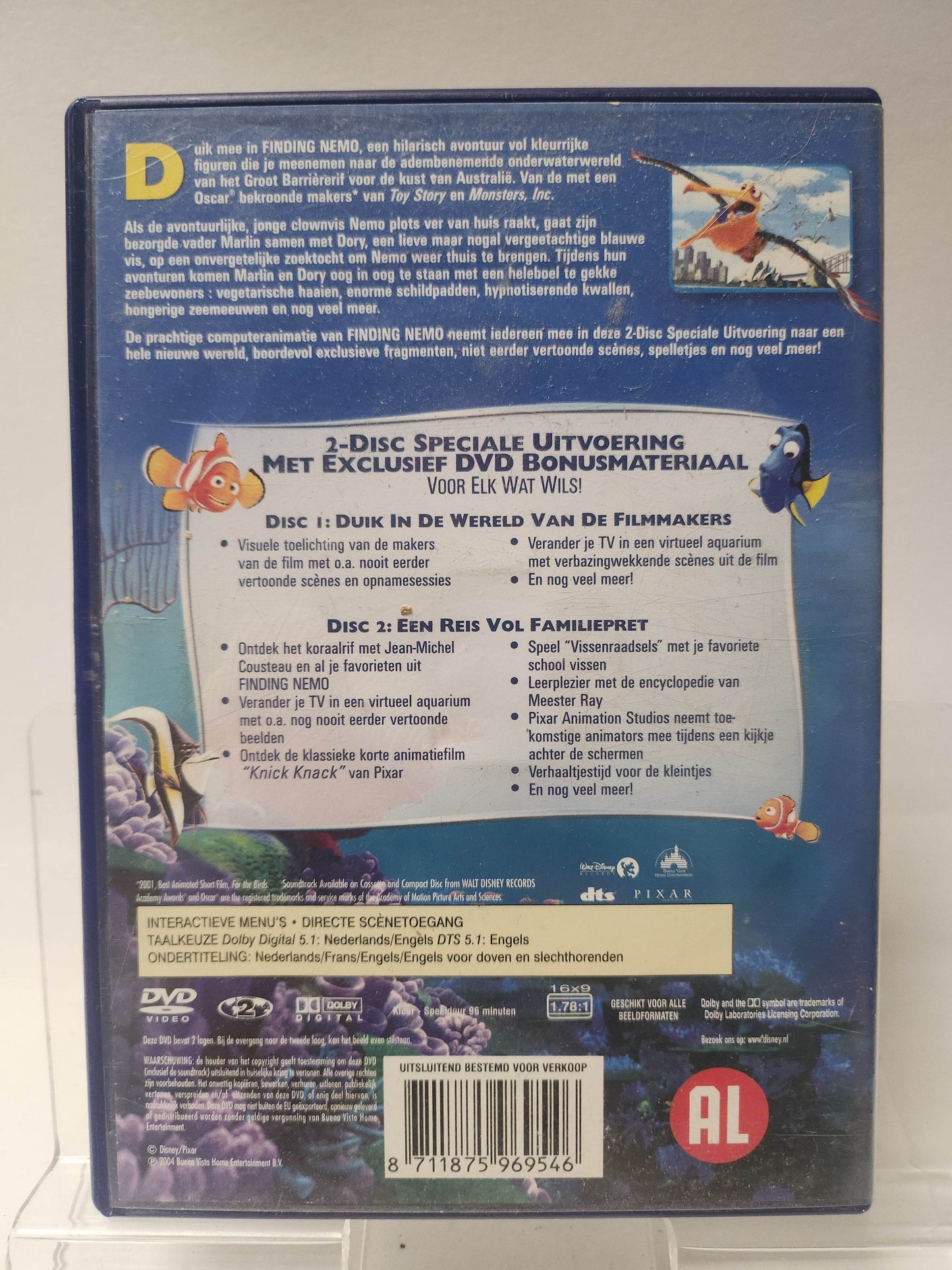 Disney Pixar Finding Nemo DVD Kids - Feniks Gameshop