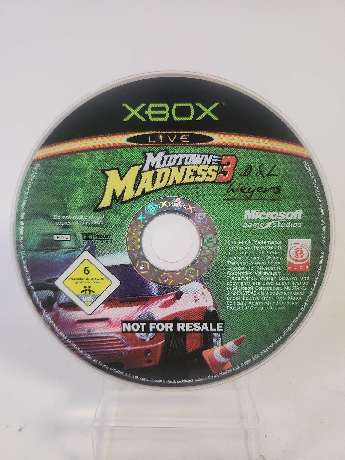 Midtown Madness 3 (Disc Only) Xbox Original - Feniks Gameshop