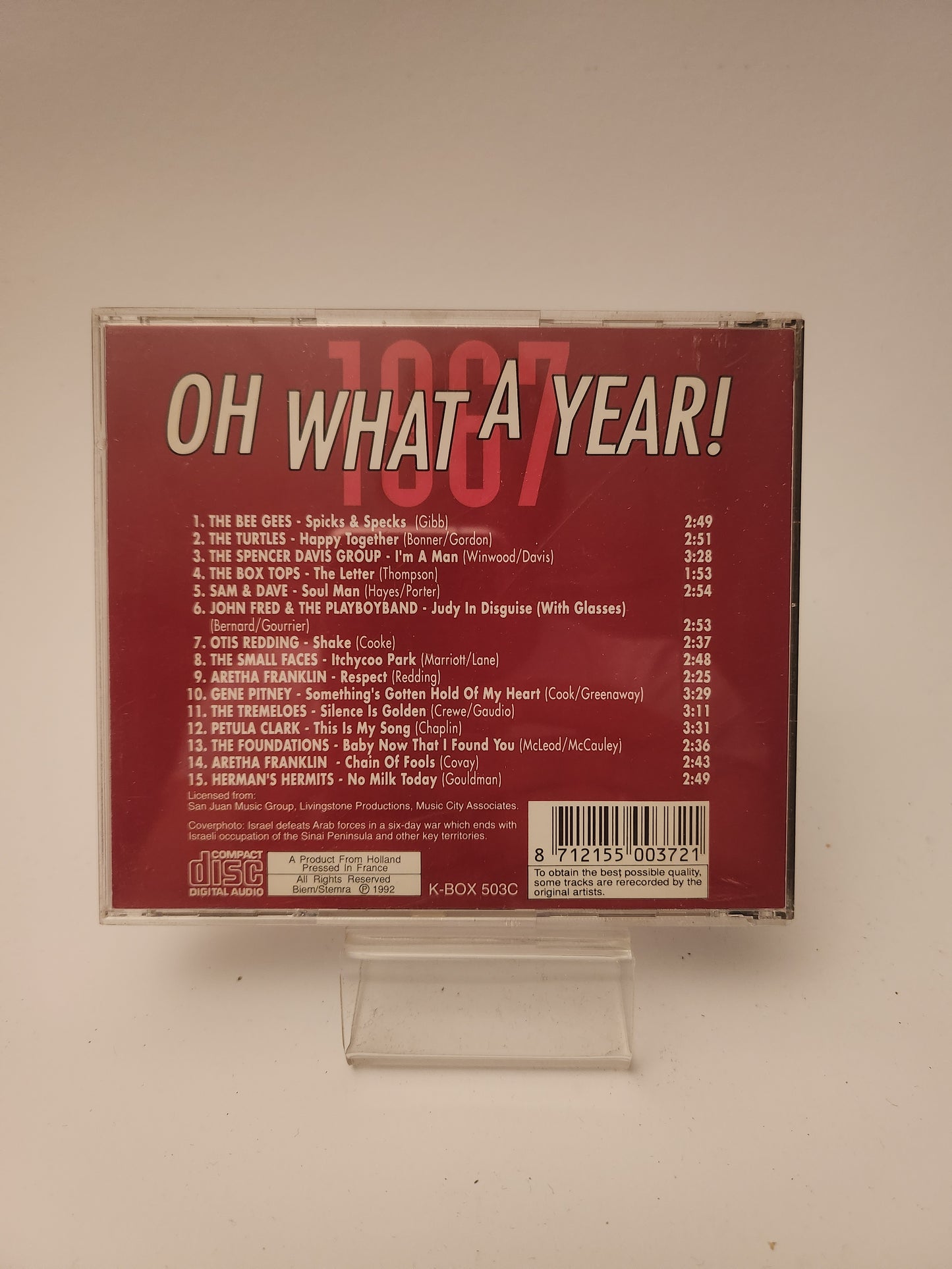 Oh What a Year 1967 CD