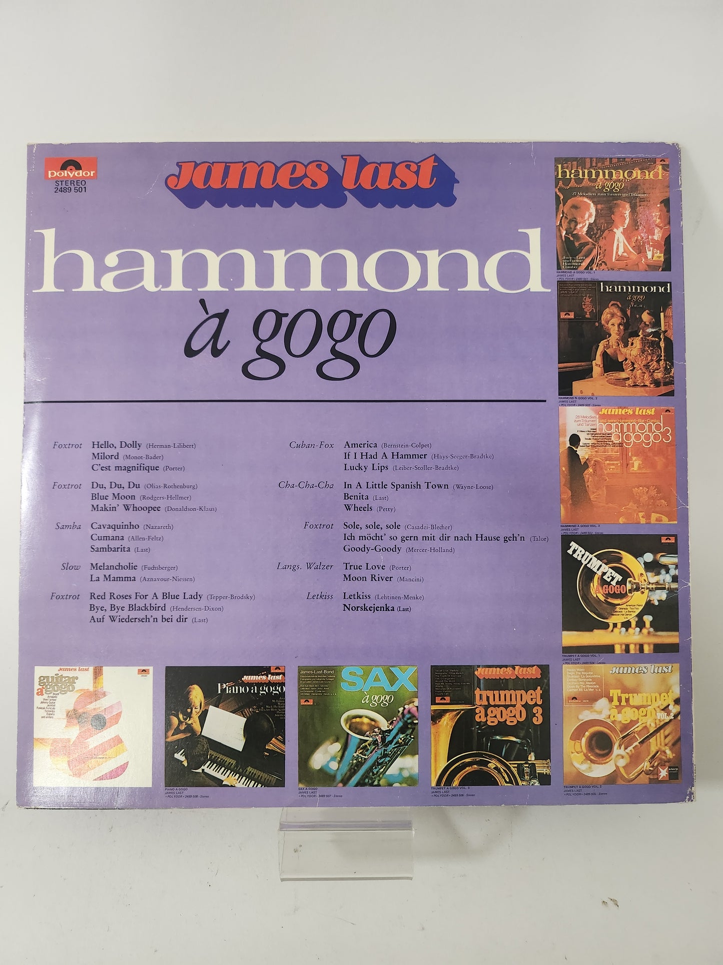 James Last: Hammond a Gogo LP Vinyl