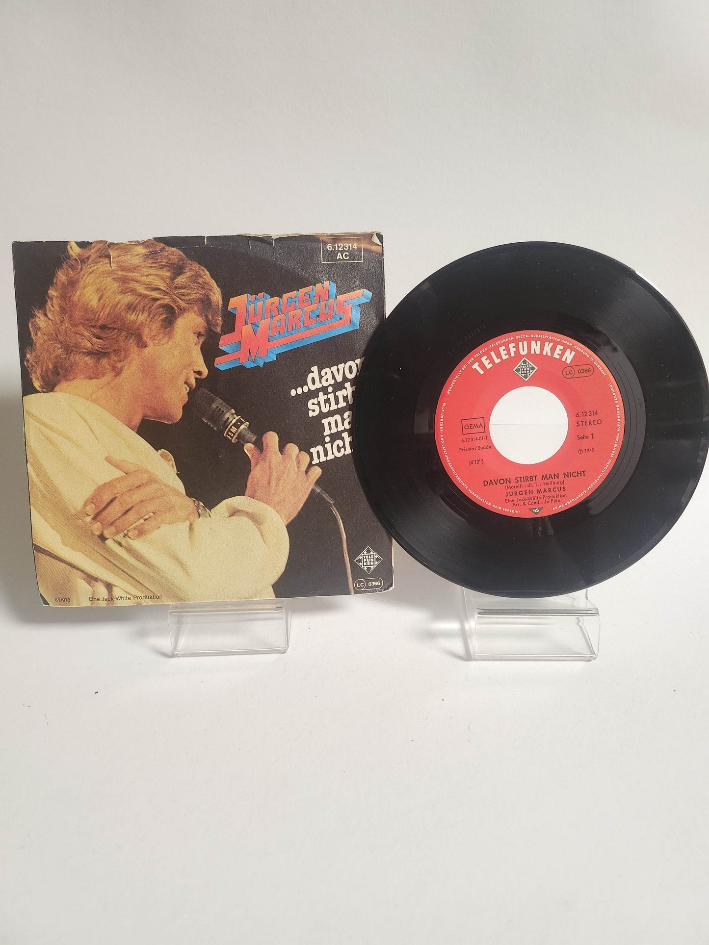 Jurgen Marcus: davon stribt man nicht Single Vinyl - Feniks Gameshop
