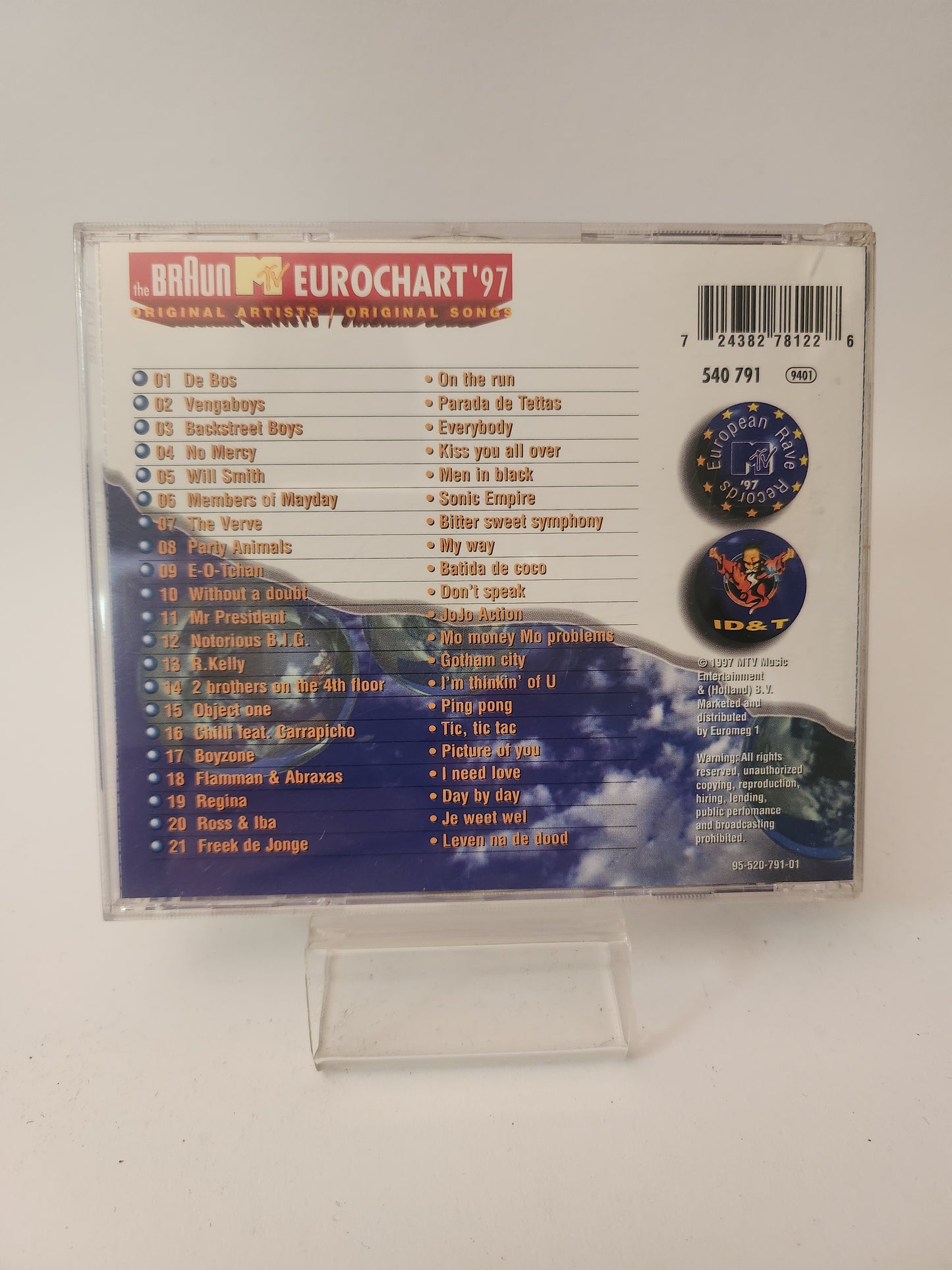 MTV Eurochart '97 Volume 9 CD