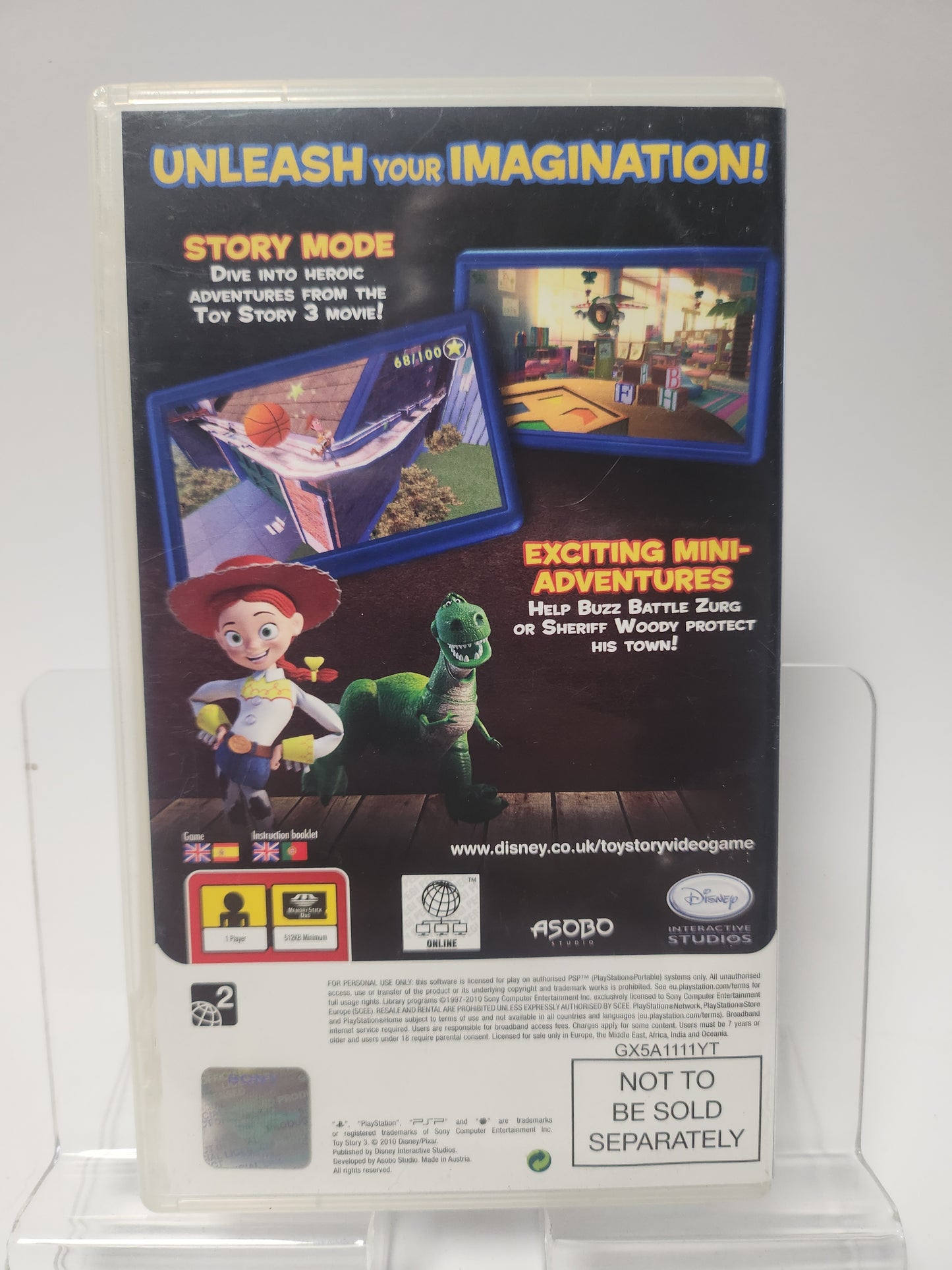 Disney Pixar Toy Story 3 Playstation Portable