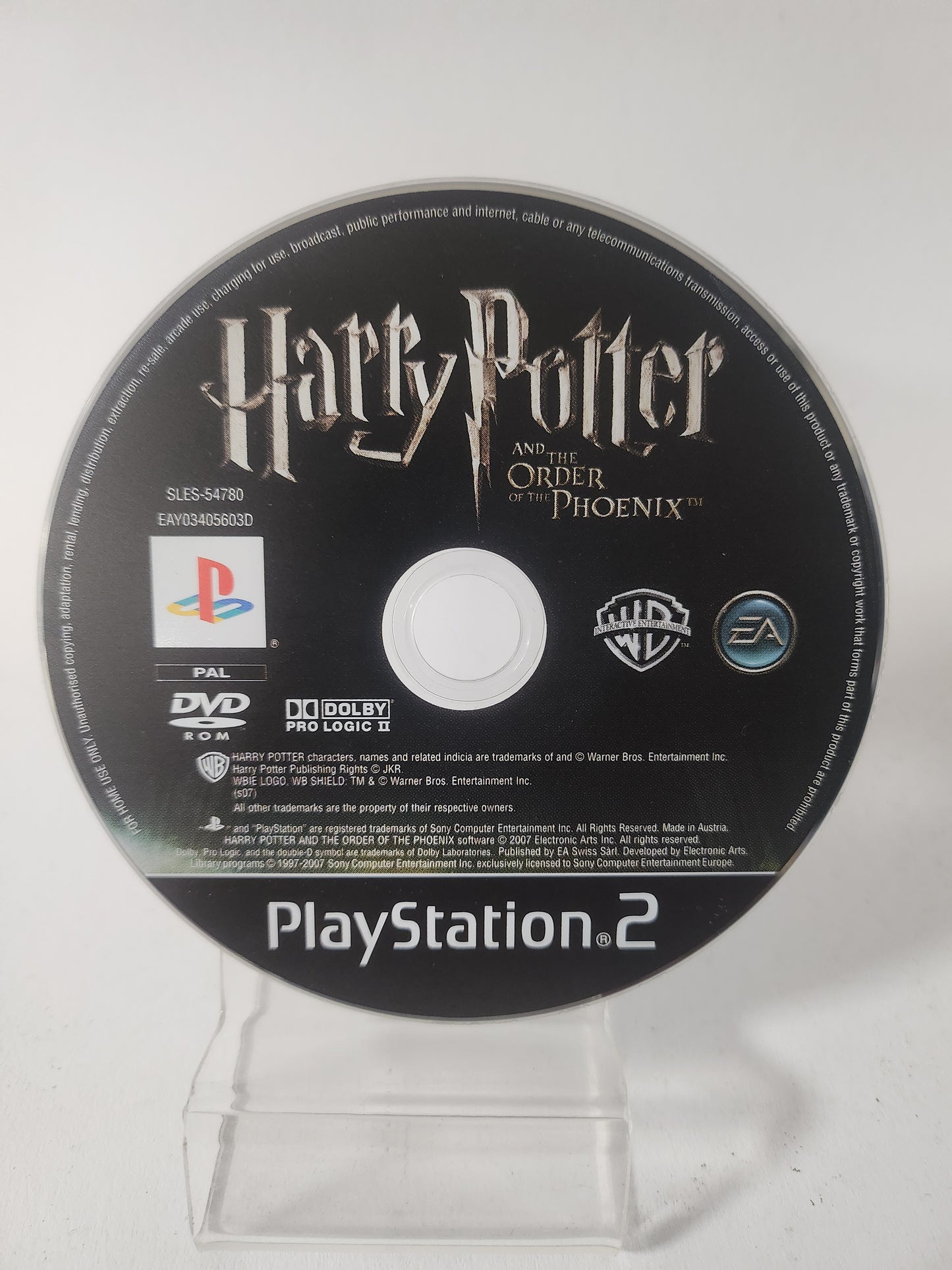 Harry Potter and the Order of the Phoenix (Disc Only) PlayStation 2
