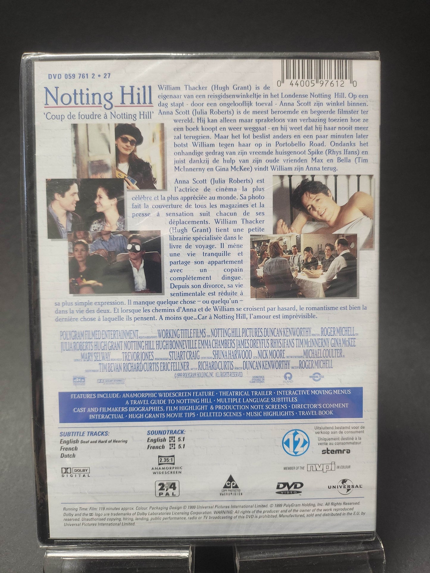 Nothing Hill geseald DVD - Feniks Gameshop
