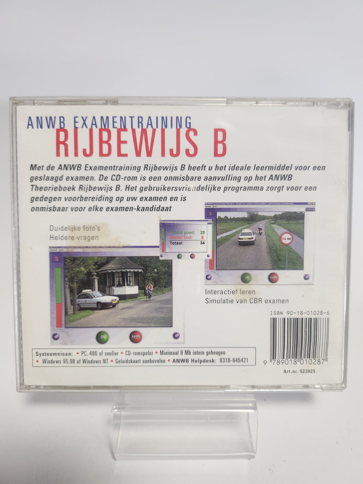 ANWB Examentraining Rijbewijs B PC