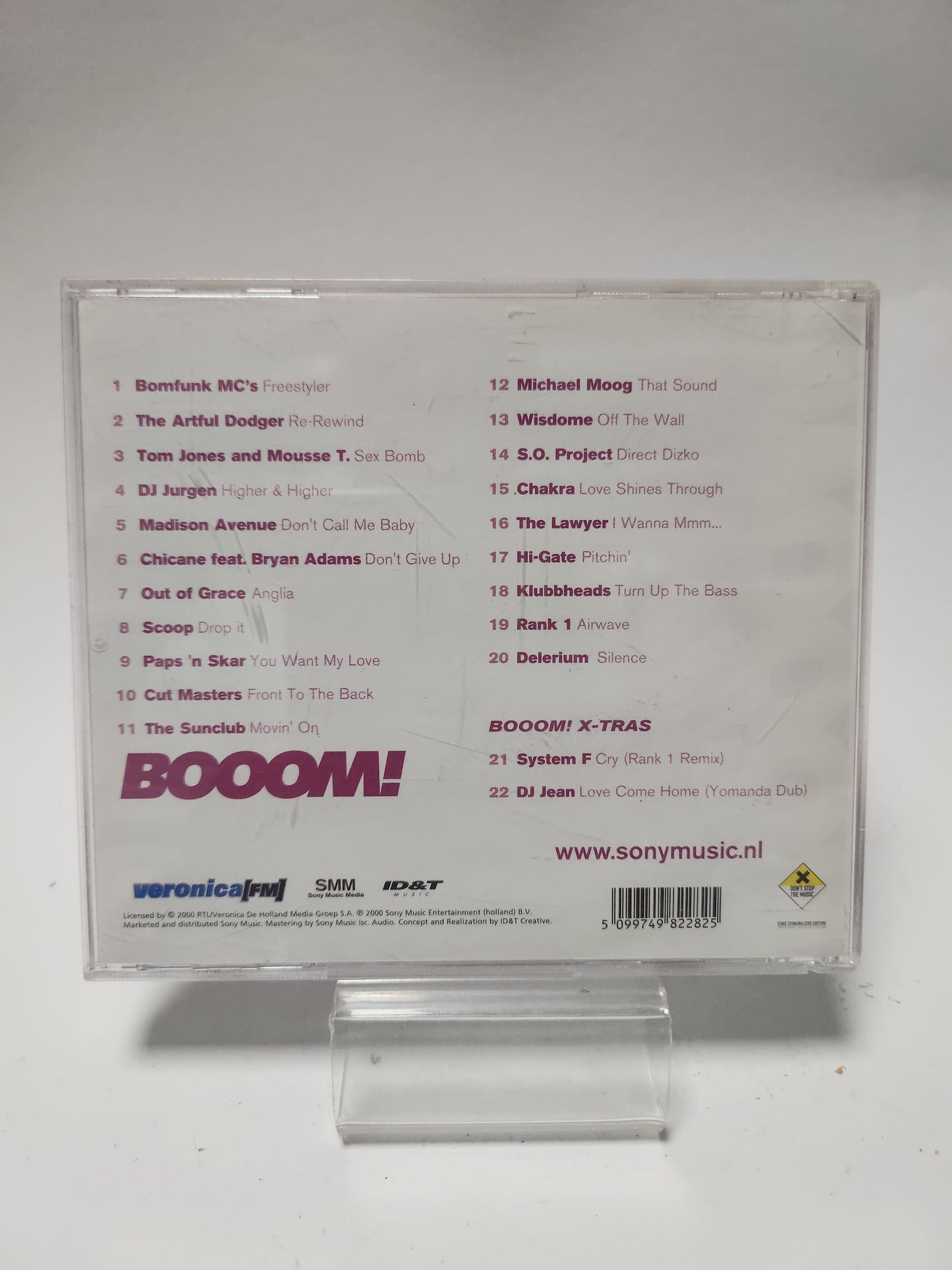 Booom! The Number 1 Dance Album CD