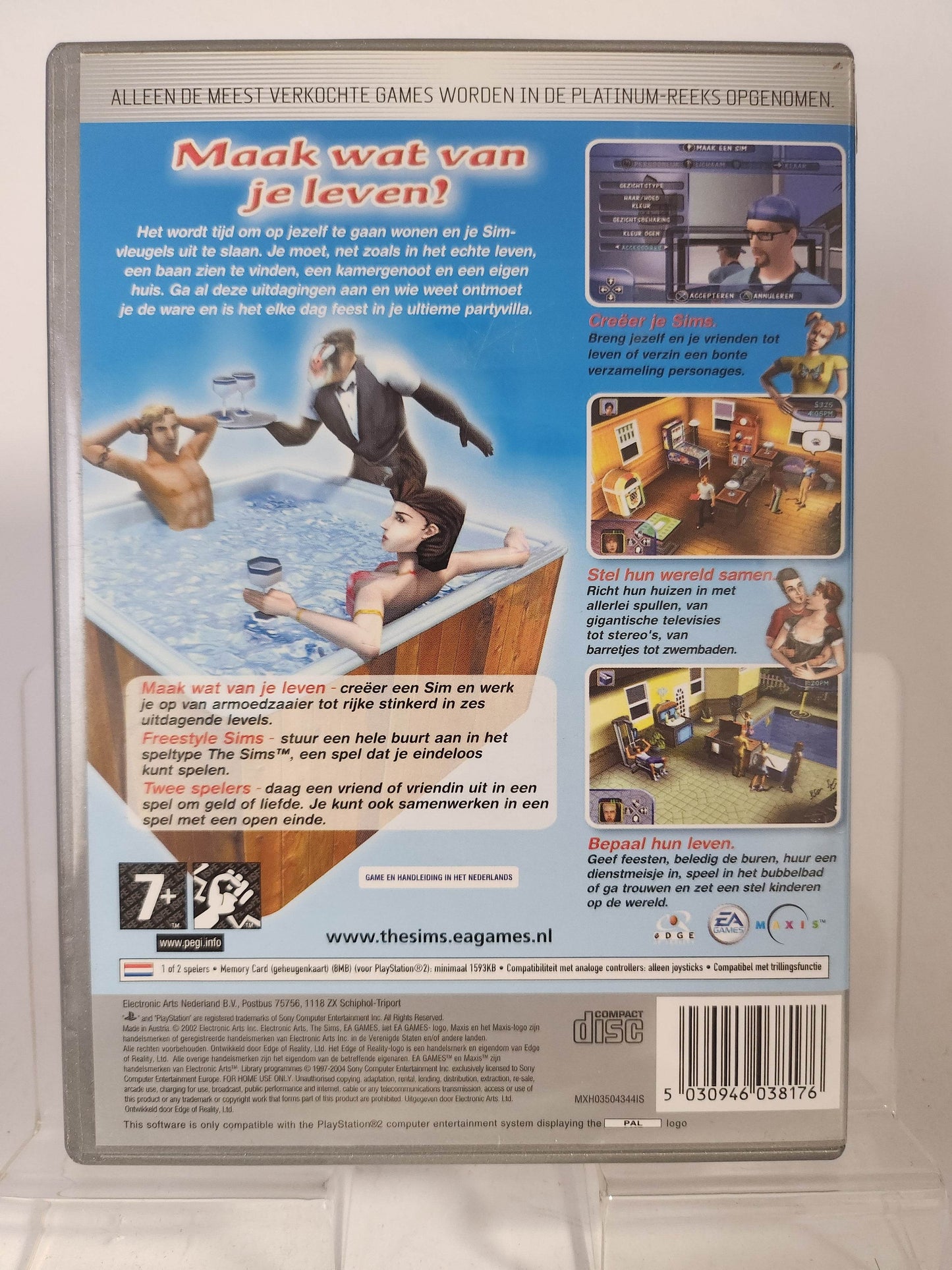 Sims Platinum Edition Playstation 2 - Feniks Gameshop