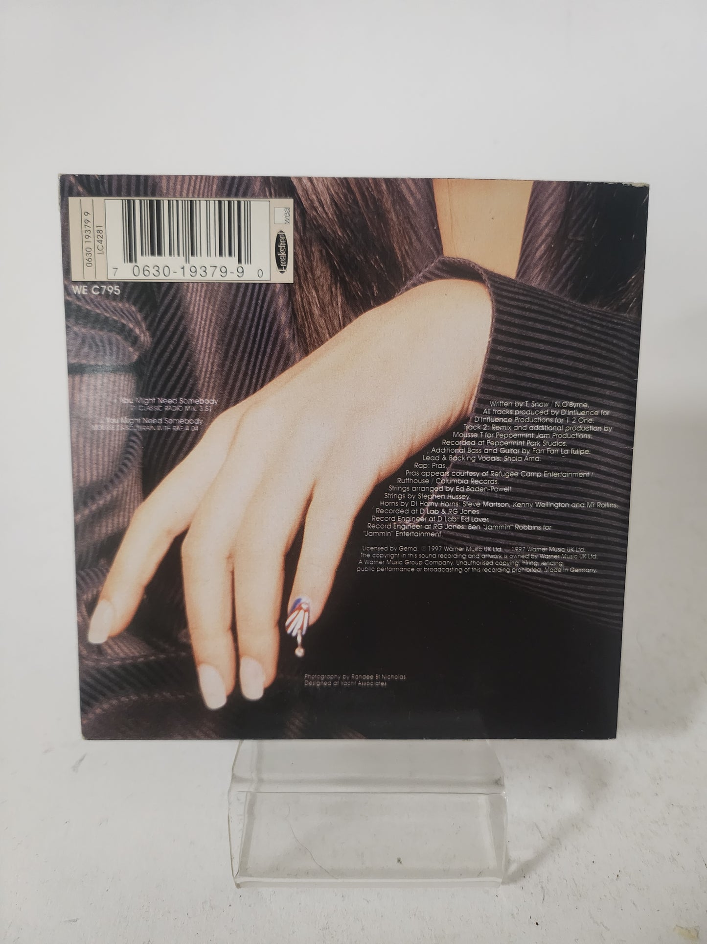 Shola Ama: You Might need Somebody CD Single