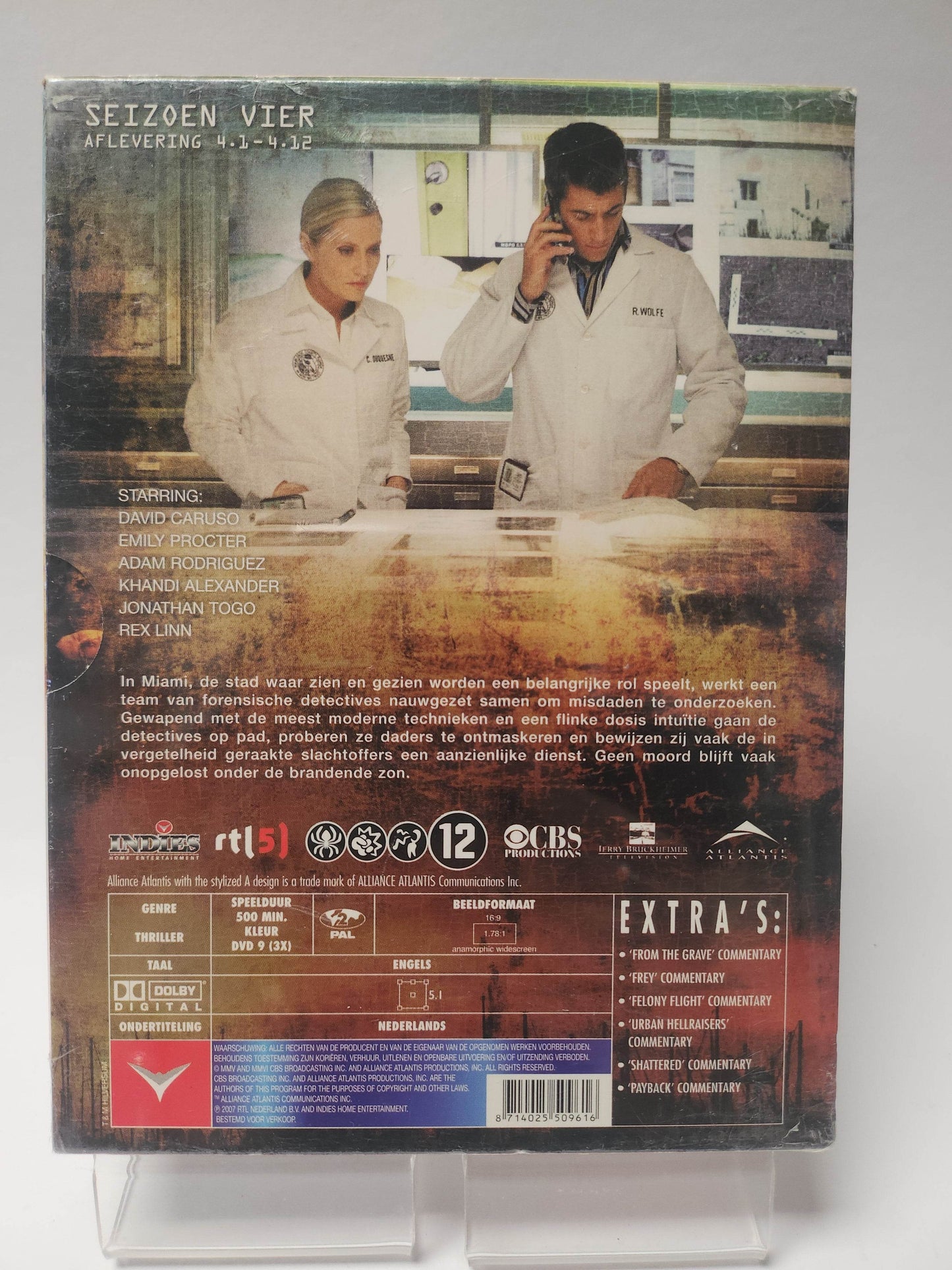 CSI Miami Seizoen 4 Aflevering 4.1-4.12 geseald Box DVD - Feniks Gameshop