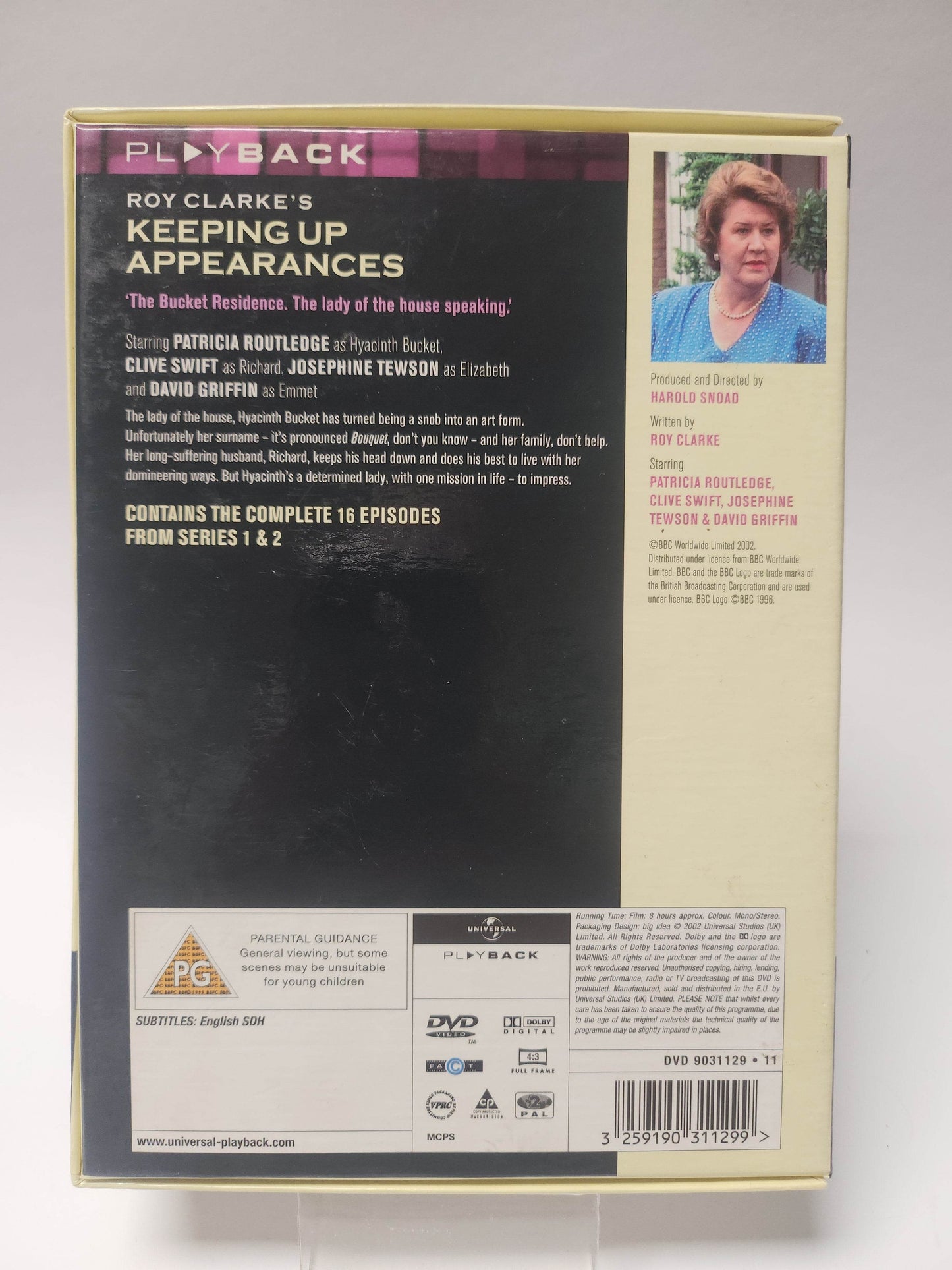 Keeping Up Appearances Series 1 & 2 Box DVD - Feniks Gameshop
