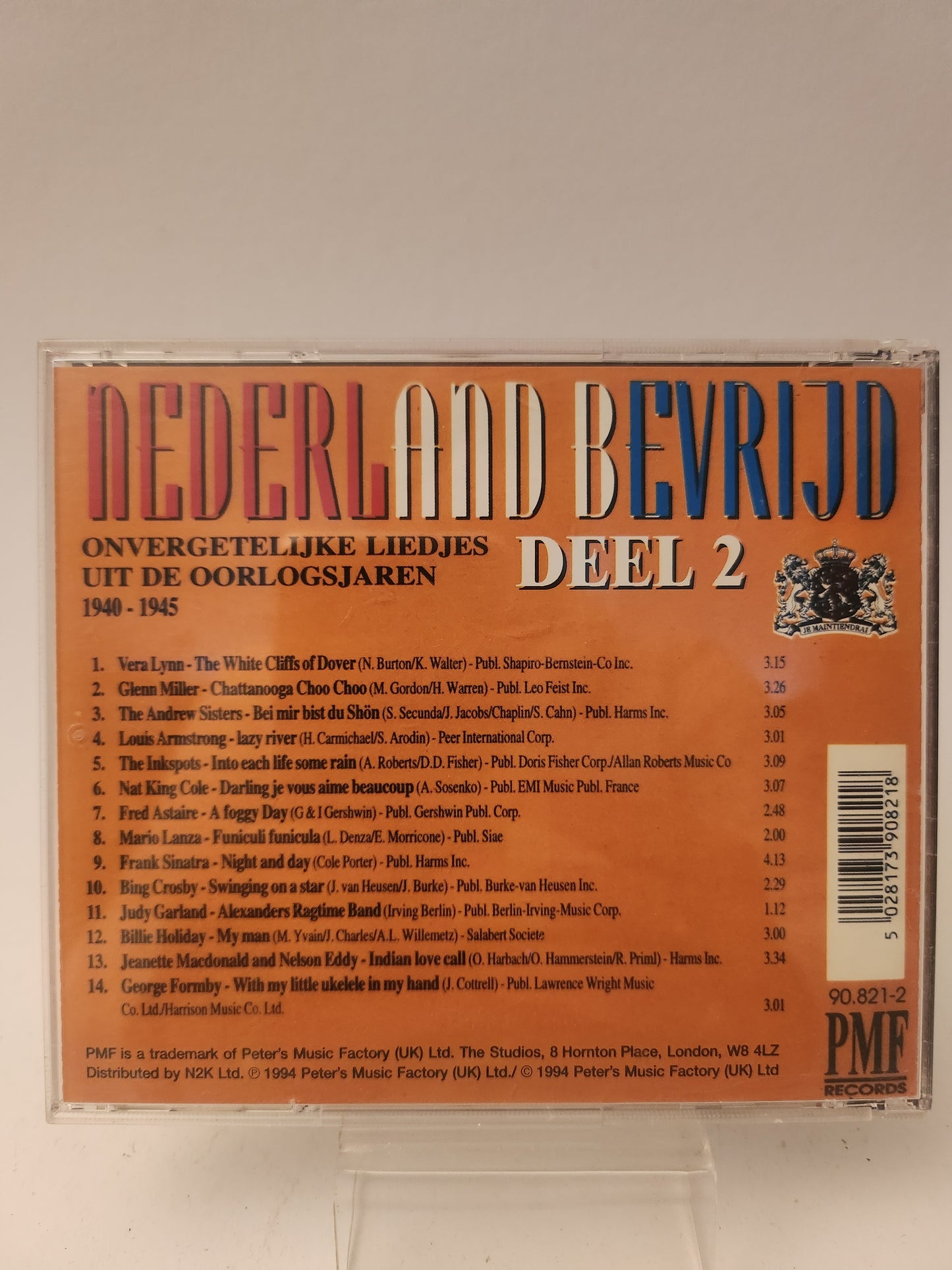 Nederland Bevrijd Deel 2 CD