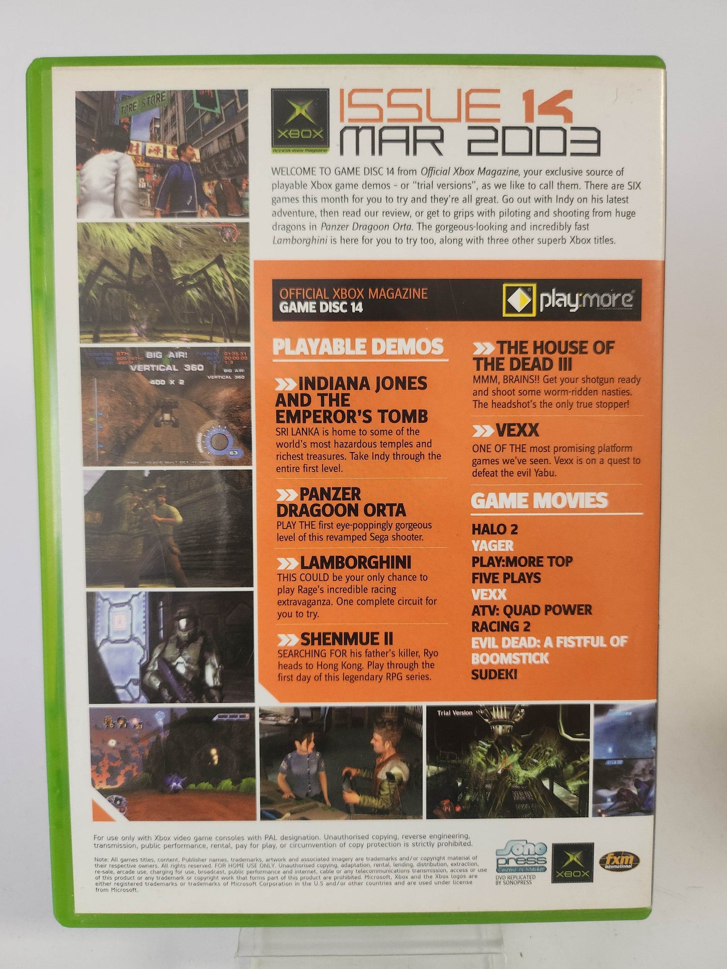 Official Xbox Magazine Game Disc 14 Xbox Original - Feniks Gameshop