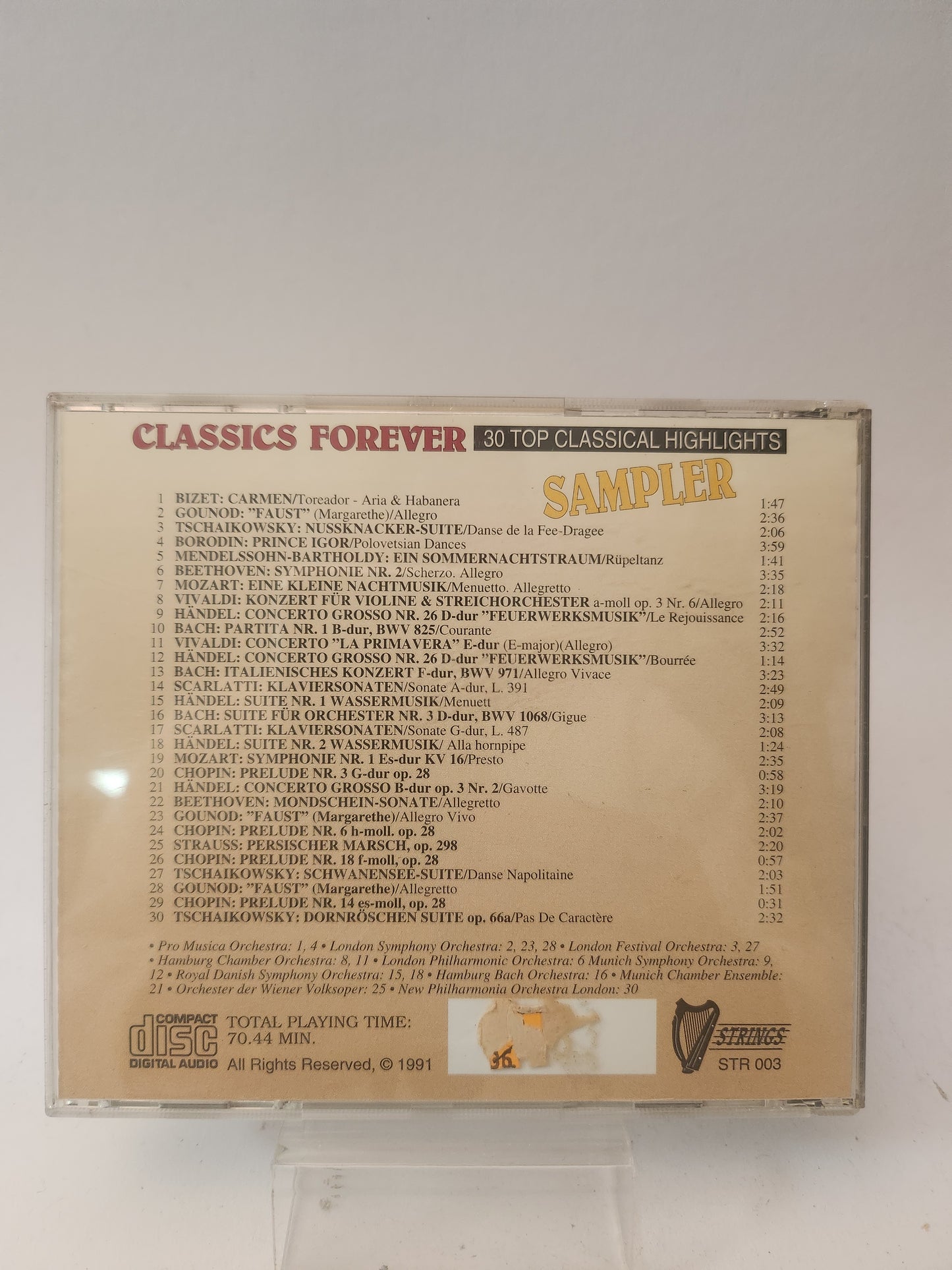 Classics Forever: 30 Top Classical Highlights CD