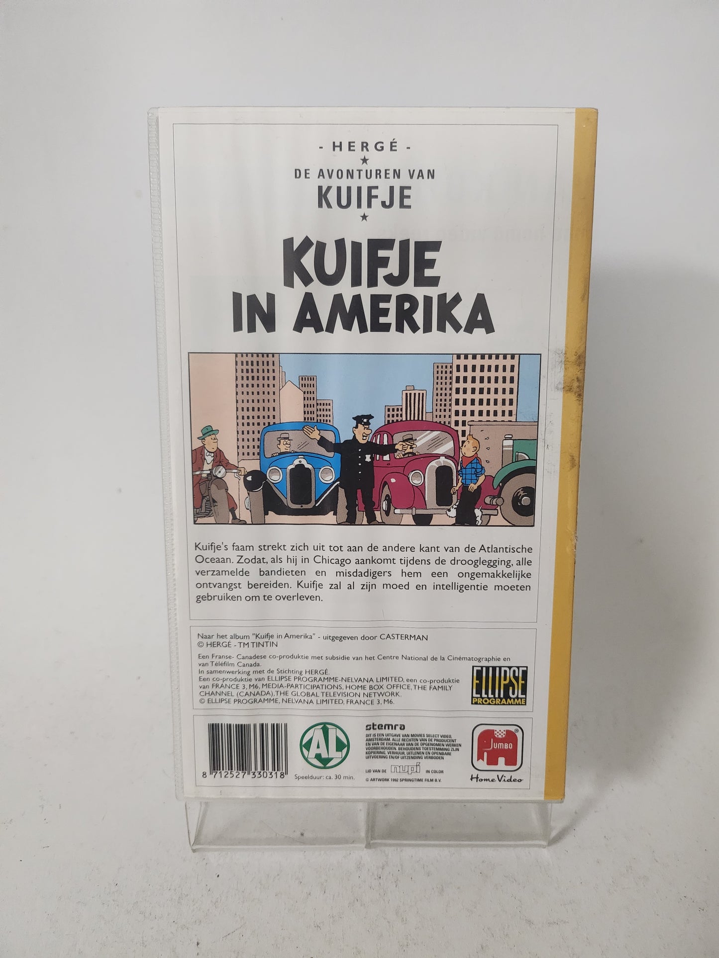 Avonturen van Kuifje: Kuifje in Amerika VHS Kids