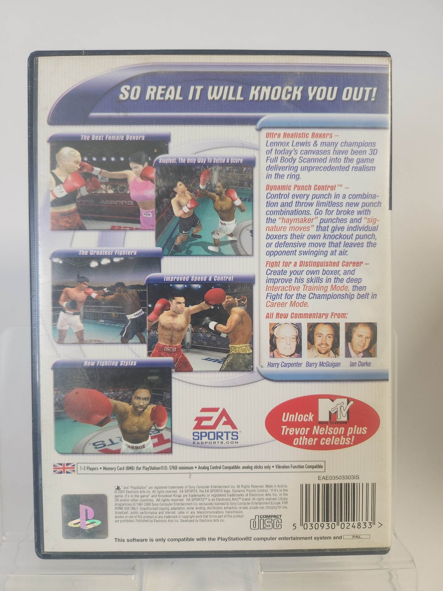 Knockout Kings 2001 Playstation 2 - Feniks Gameshop
