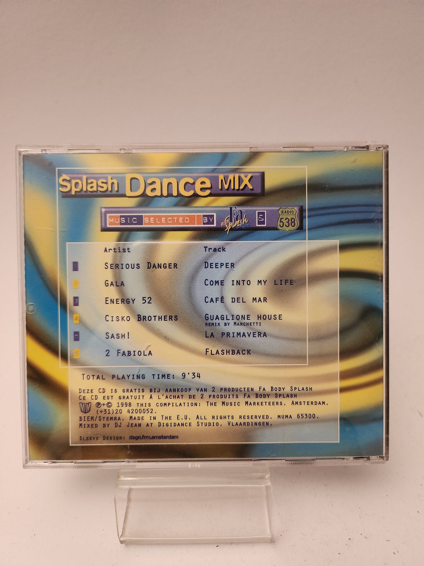 Splash Dance Mix CD