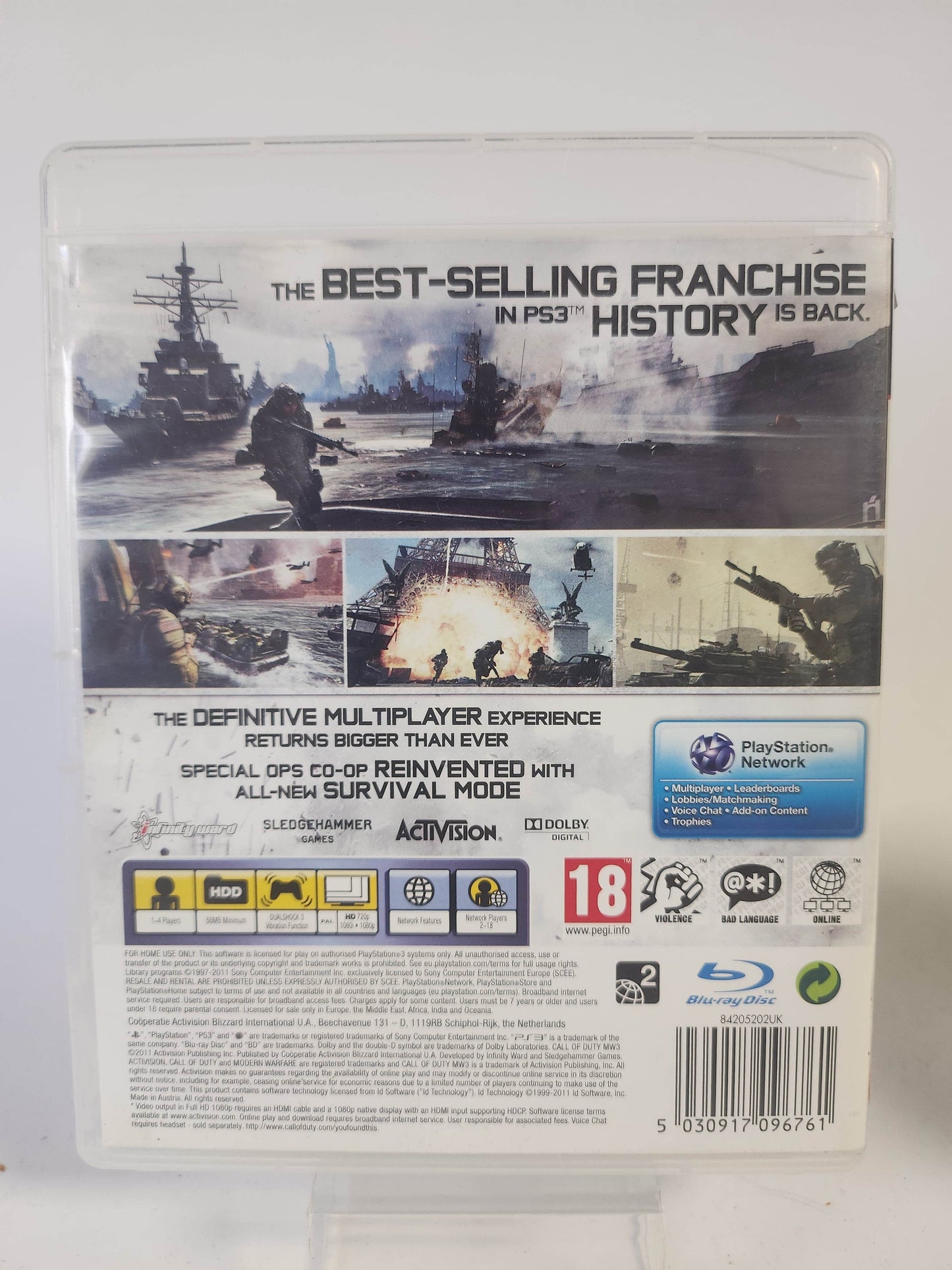 Call of Duty Modern Warfare 3 (No Book) PlayStation 3 - Feniks Gameshop