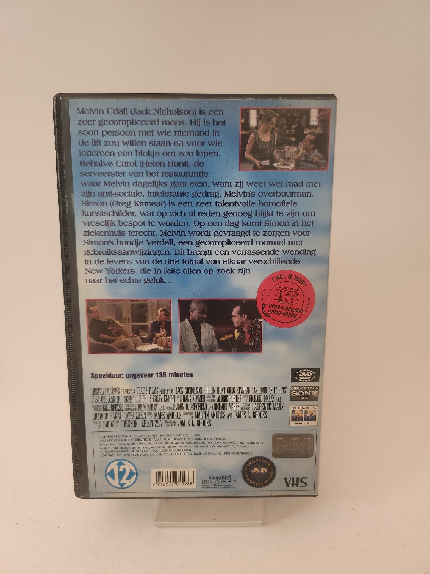 As Good As it Gets VHS