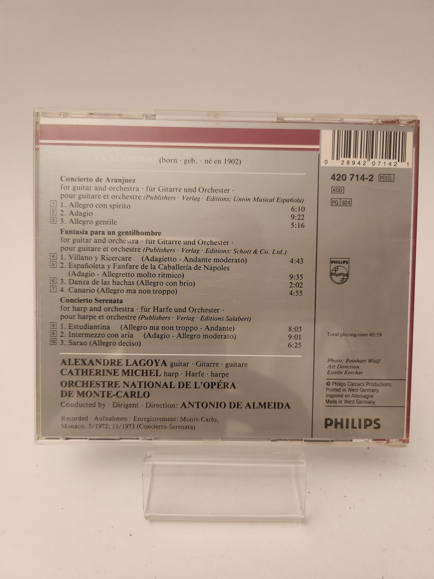 Joaquin Rodrigo CD