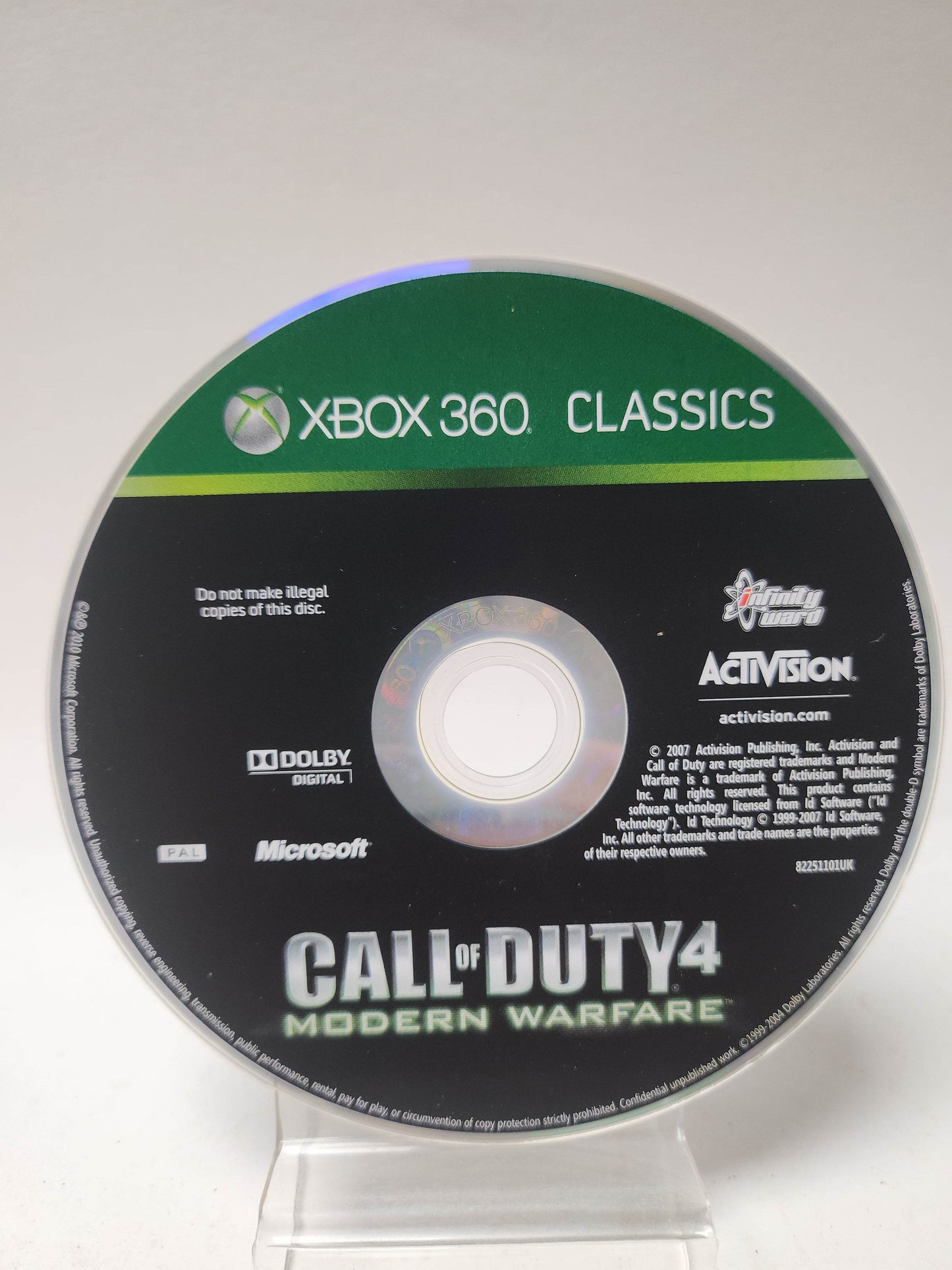 Call of Duty Modern Warfare 4 Classics (Disc Only) Xbox 360 - Feniks Gameshop