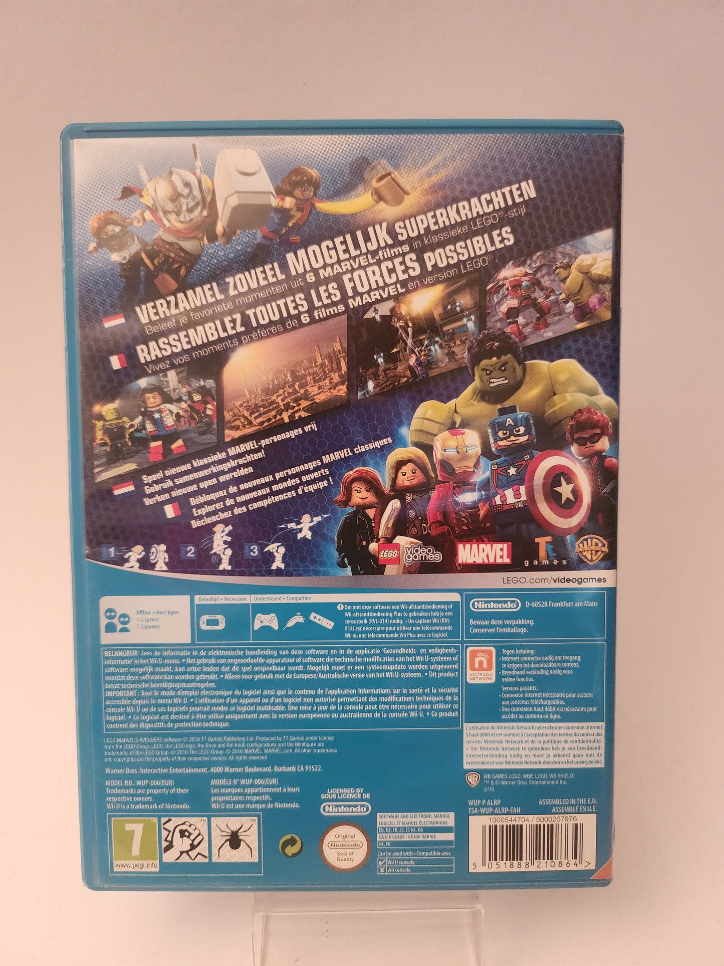 Lego Marvel Avengers (No Book) Nintendo Wii U