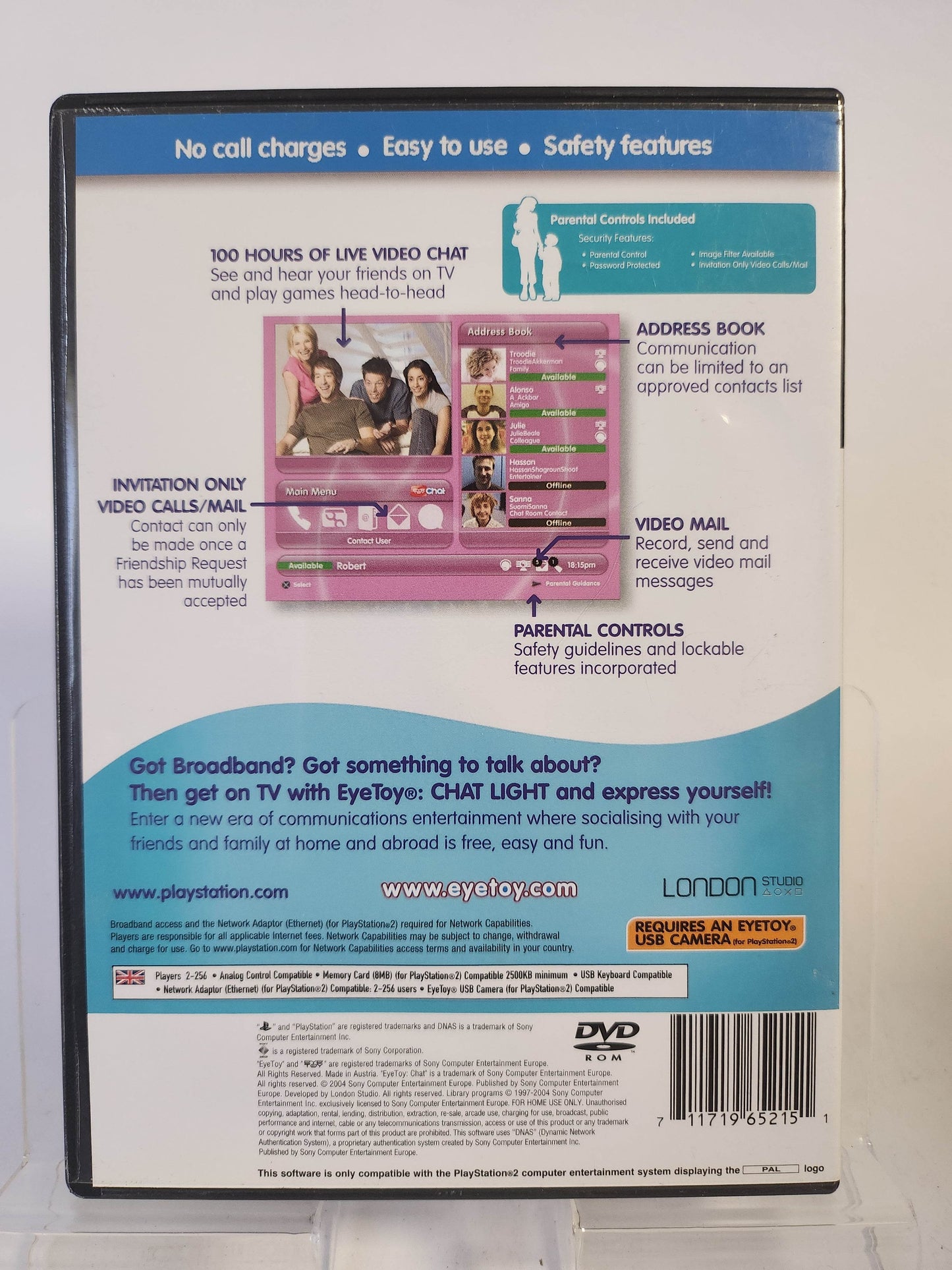 EyeToy Chat Light Playstation 2 - Feniks Gameshop
