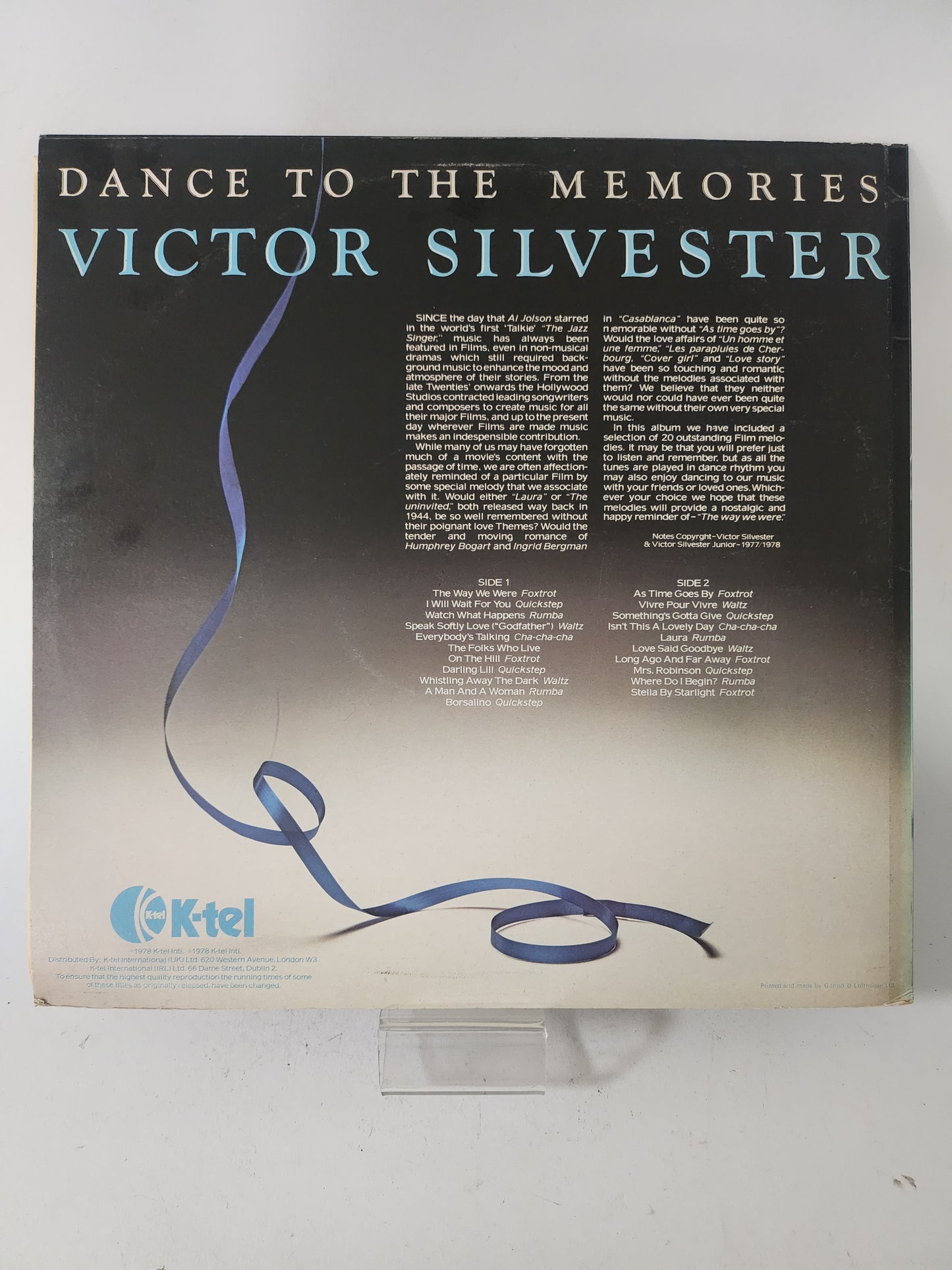 Dance to the Memories: Victor Silvester LP Vinyl