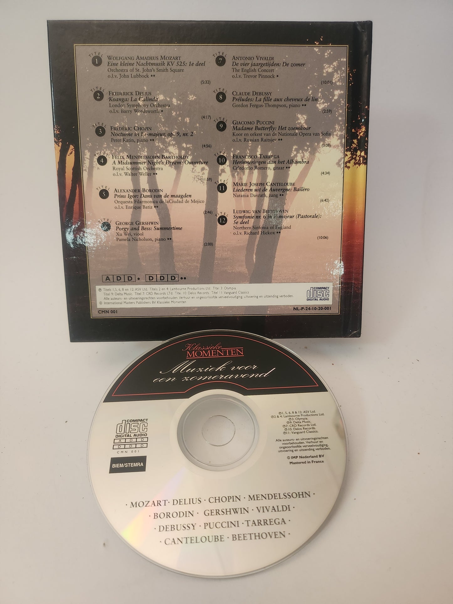 Klassieke Momenten: Muziek voor een Zomeravond CD