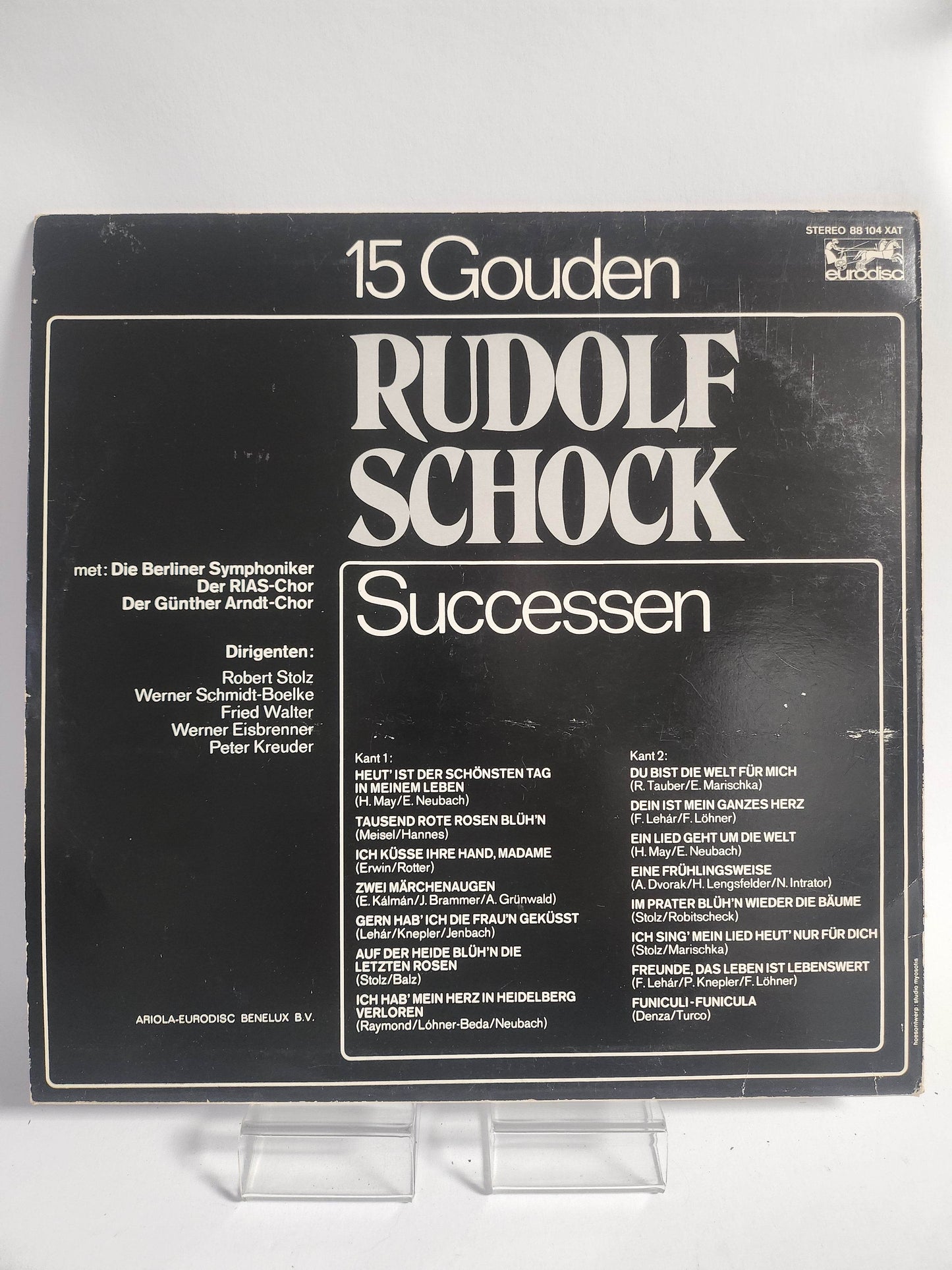 Rudolf Schock: 15 Gouden Successen LP Vinyl - Feniks Gameshop
