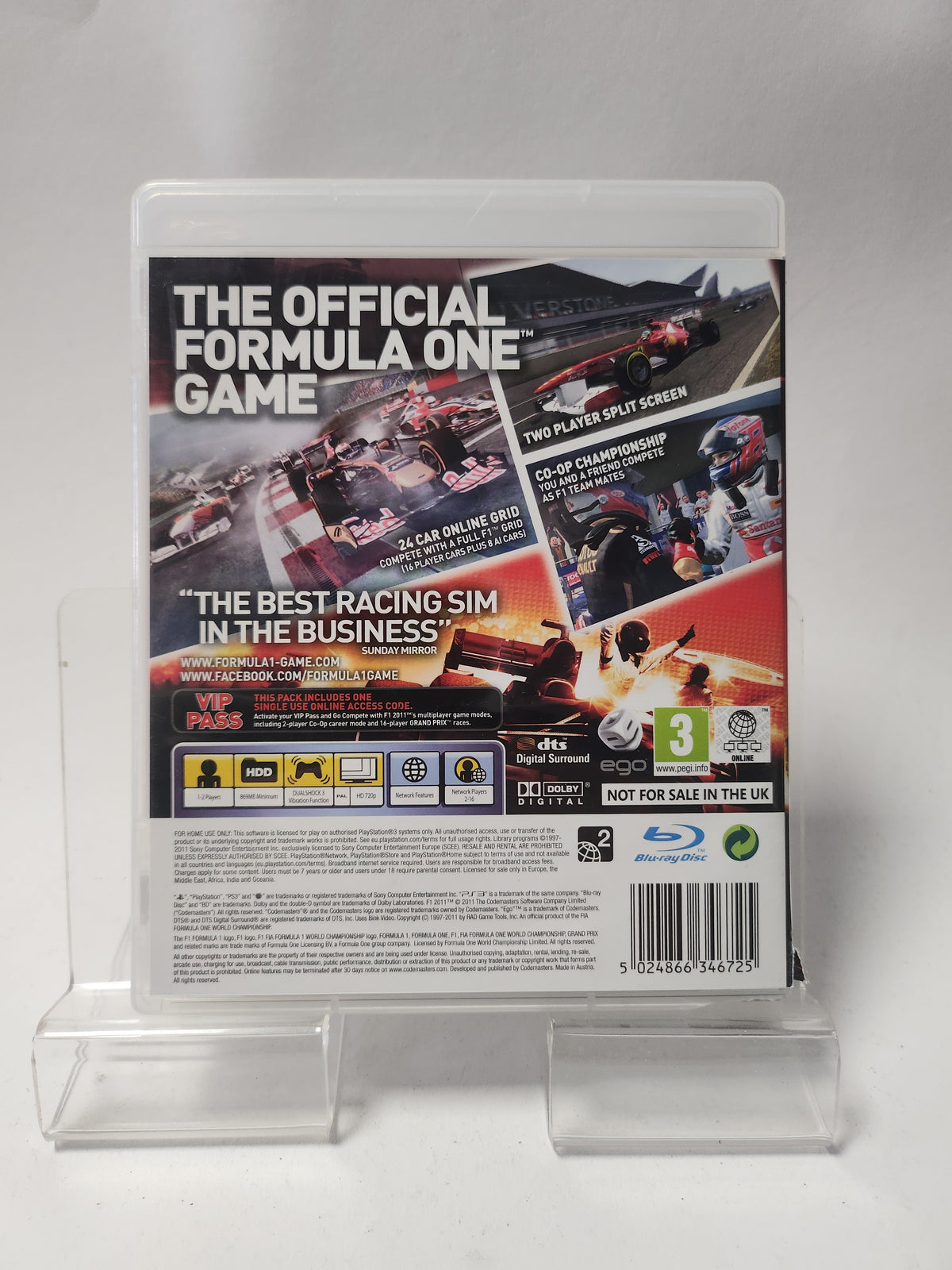 F1 2011 Playstation 3