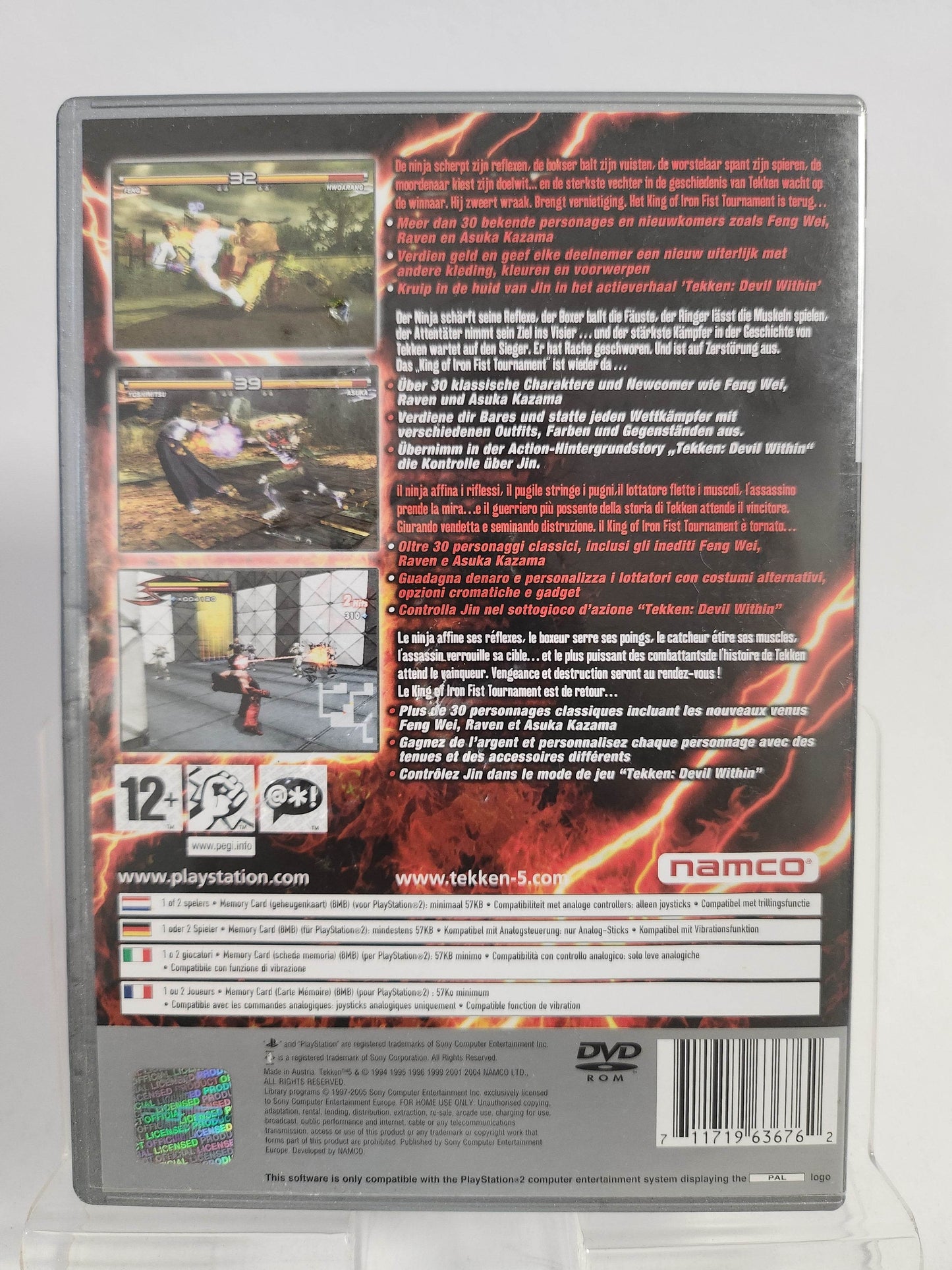 Tekken 5 Platinum Edition Playstation 2 - Feniks Gameshop