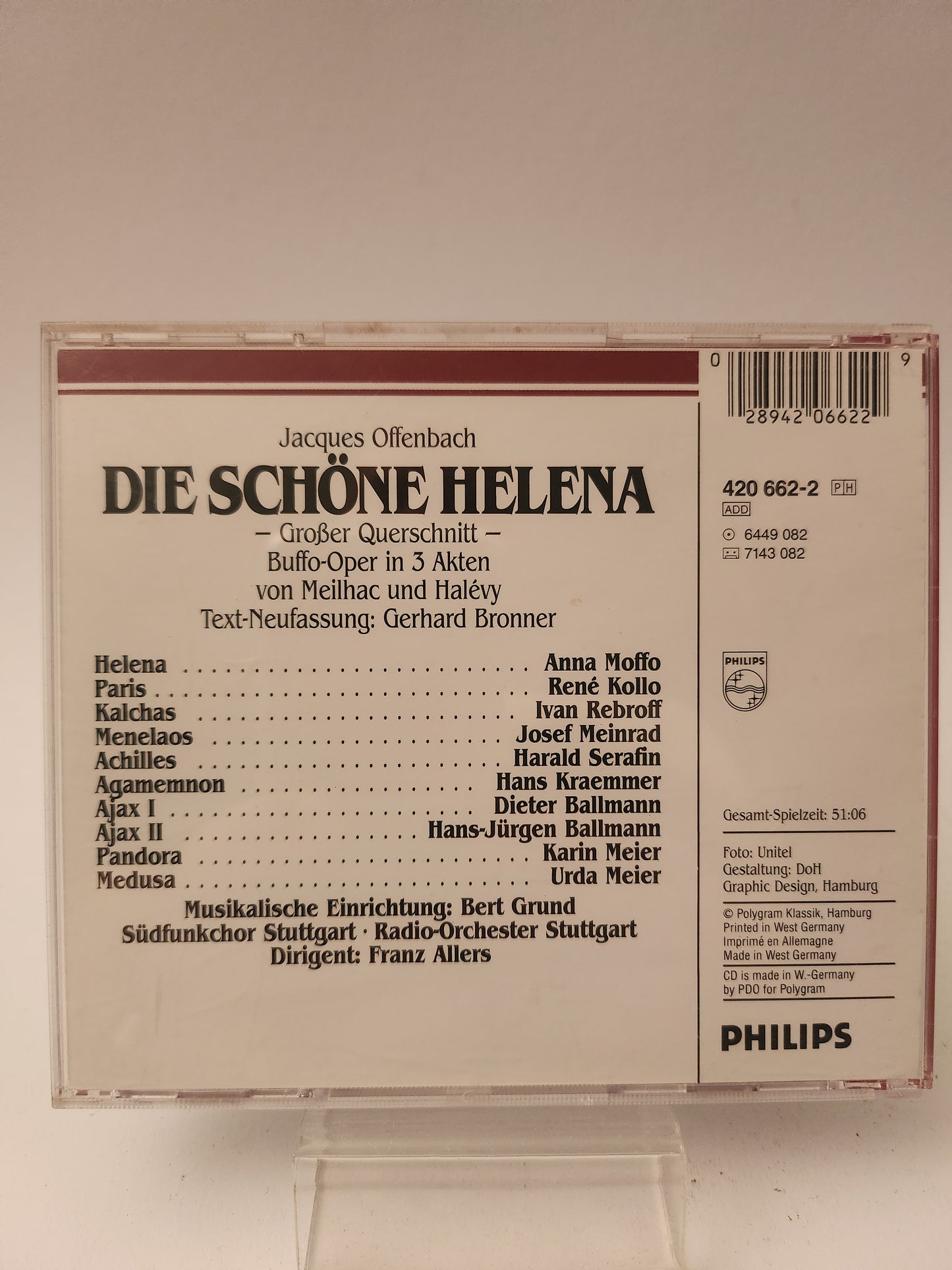 Die Schöne Helena CD