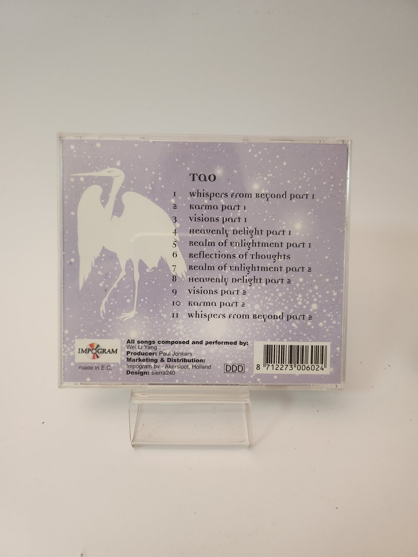 Tao: Wei Li Lang CD