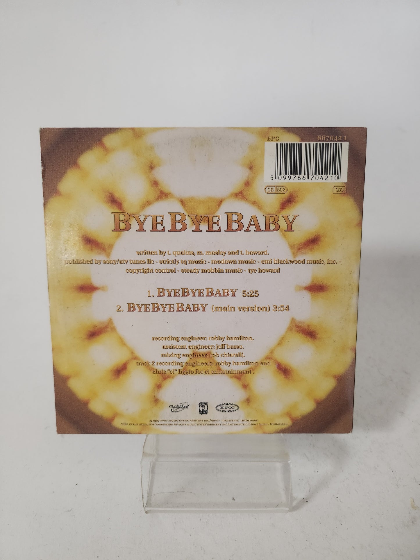 TQ: Bye Bye Baby CD Single