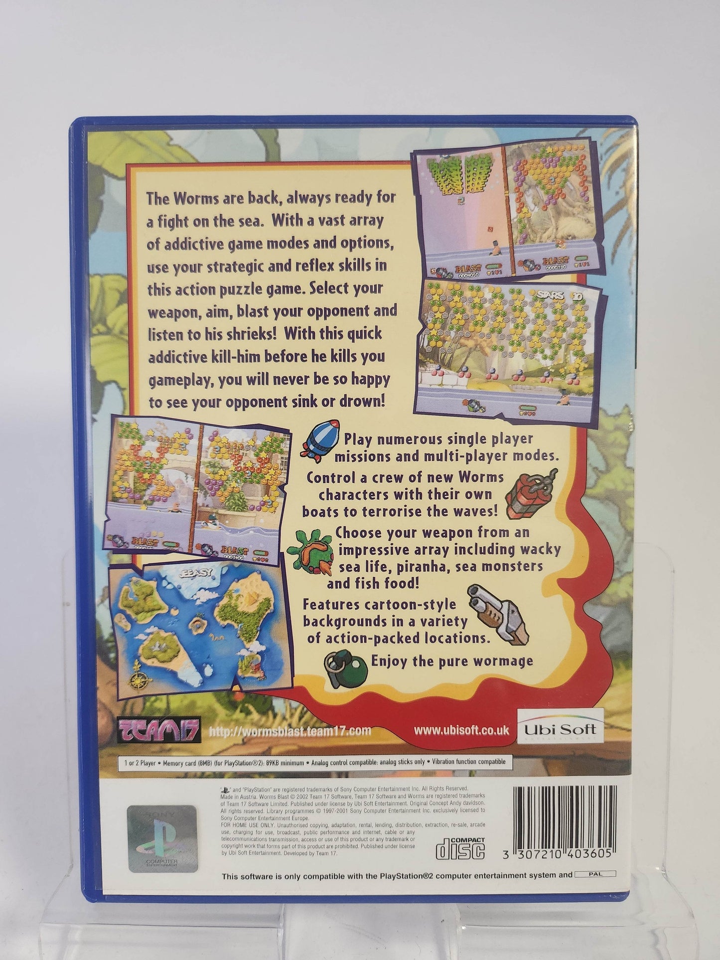 Worms Blast Playstation 2 - Feniks Gameshop