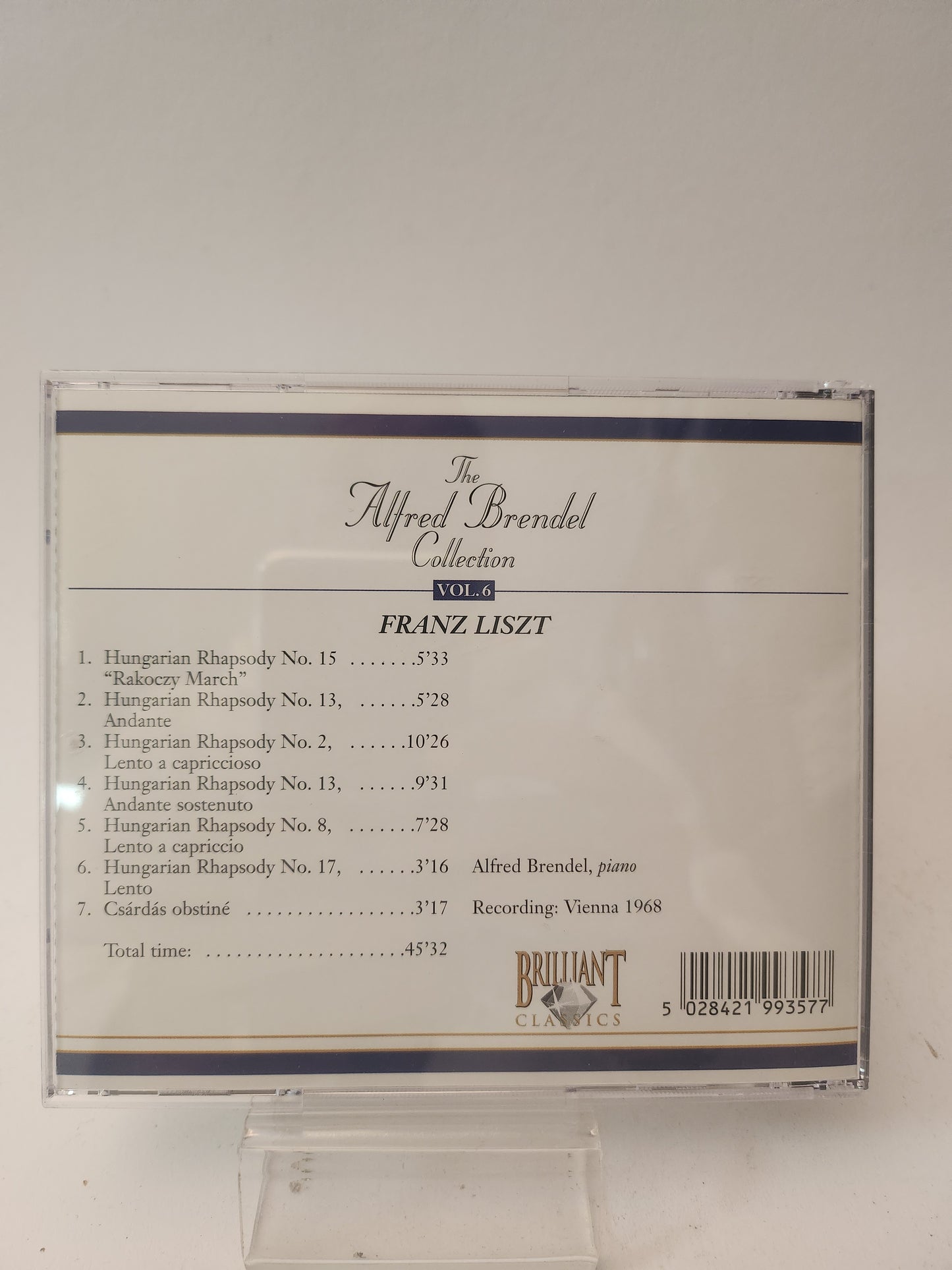 Alfred Brendel Collection Volume 6 CD
