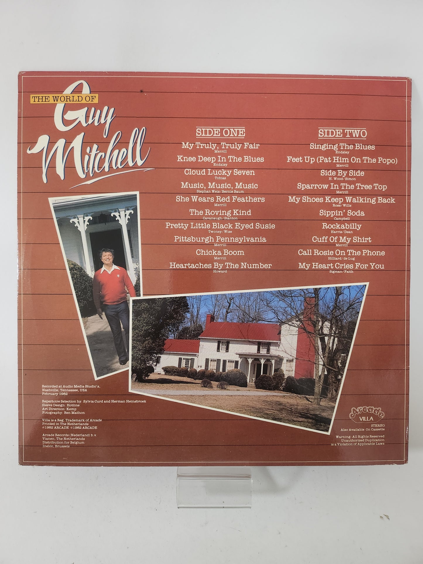 World of Guy Mitchell LP Vinyl