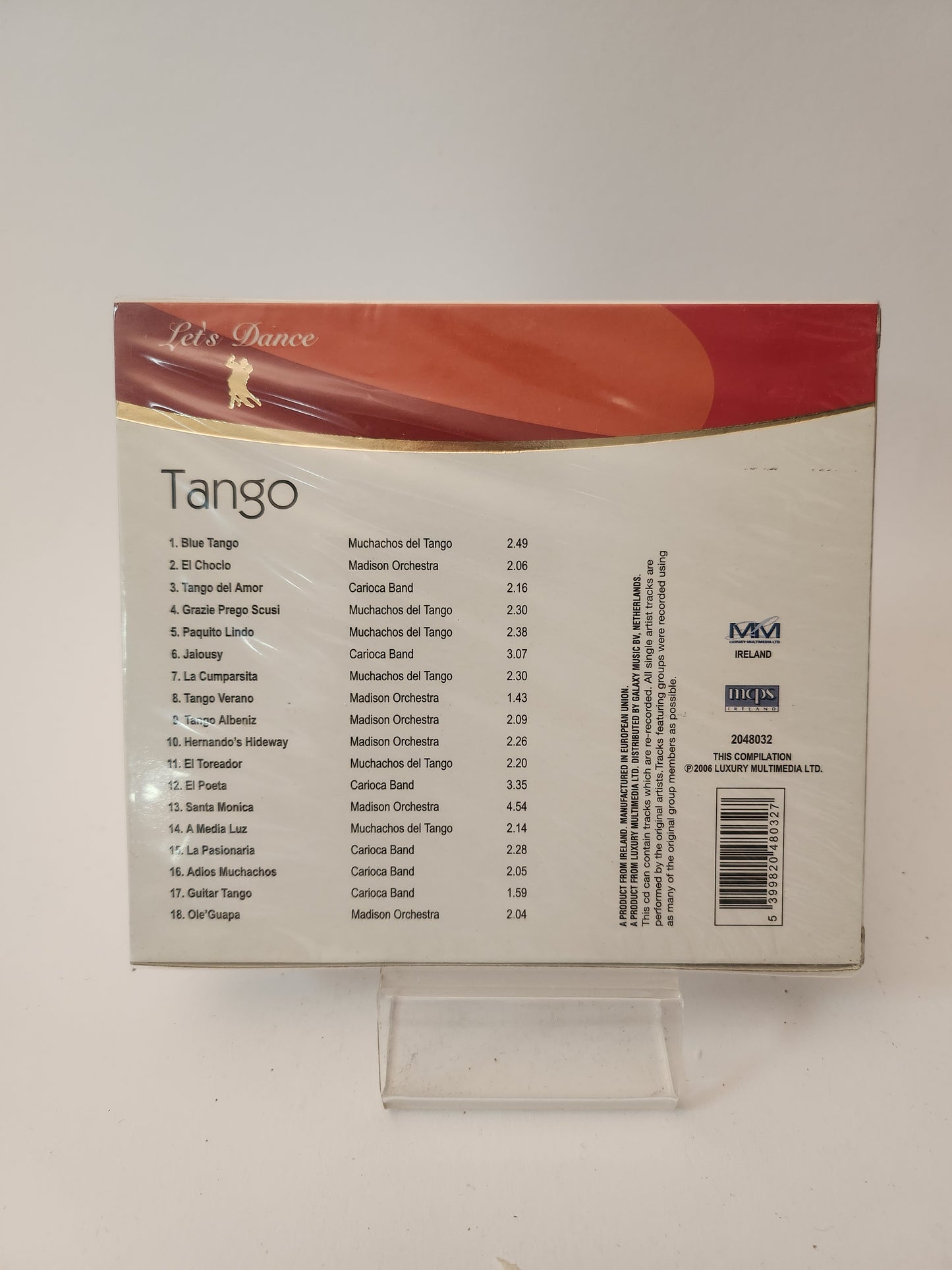 Best Ballroom Dance Collection: Tango geseald CD