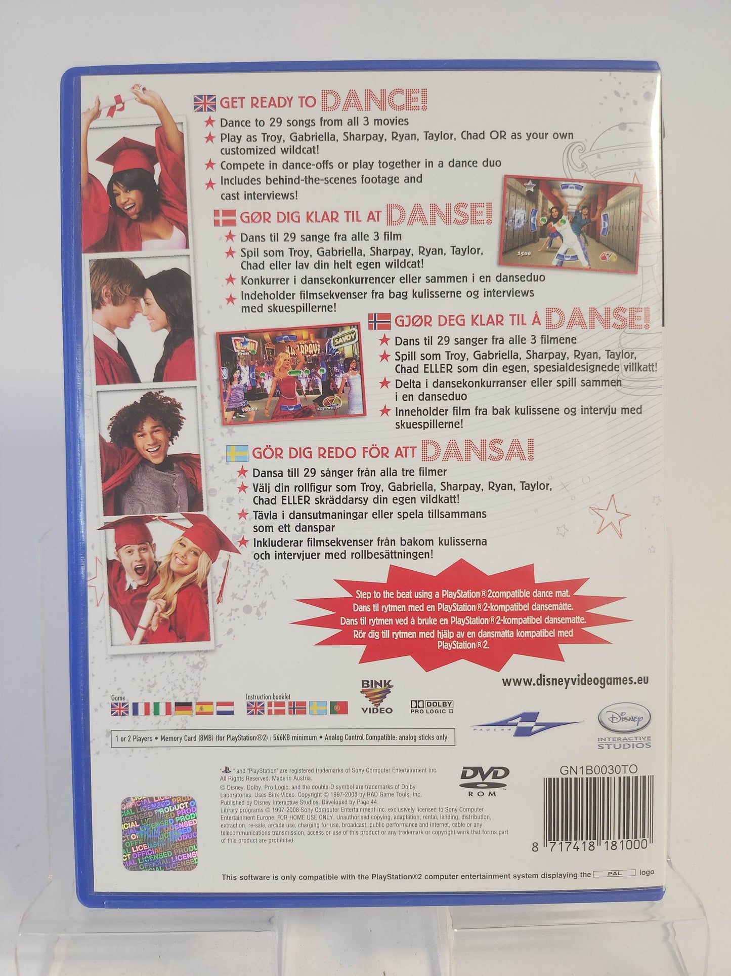 High School Musical 3 Senior Year Dance PS2 - Feniks Gameshop
