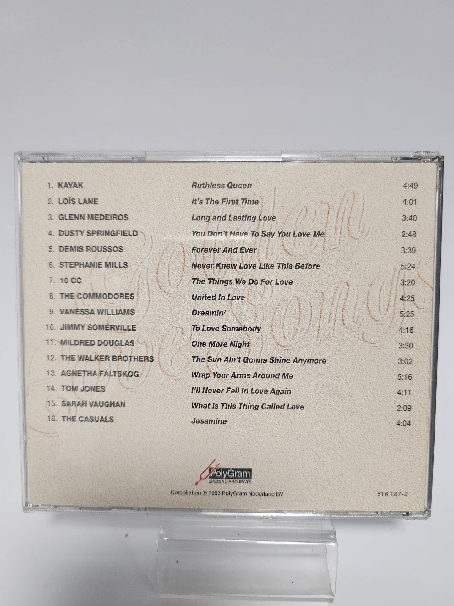 Golden Love Songs CD
