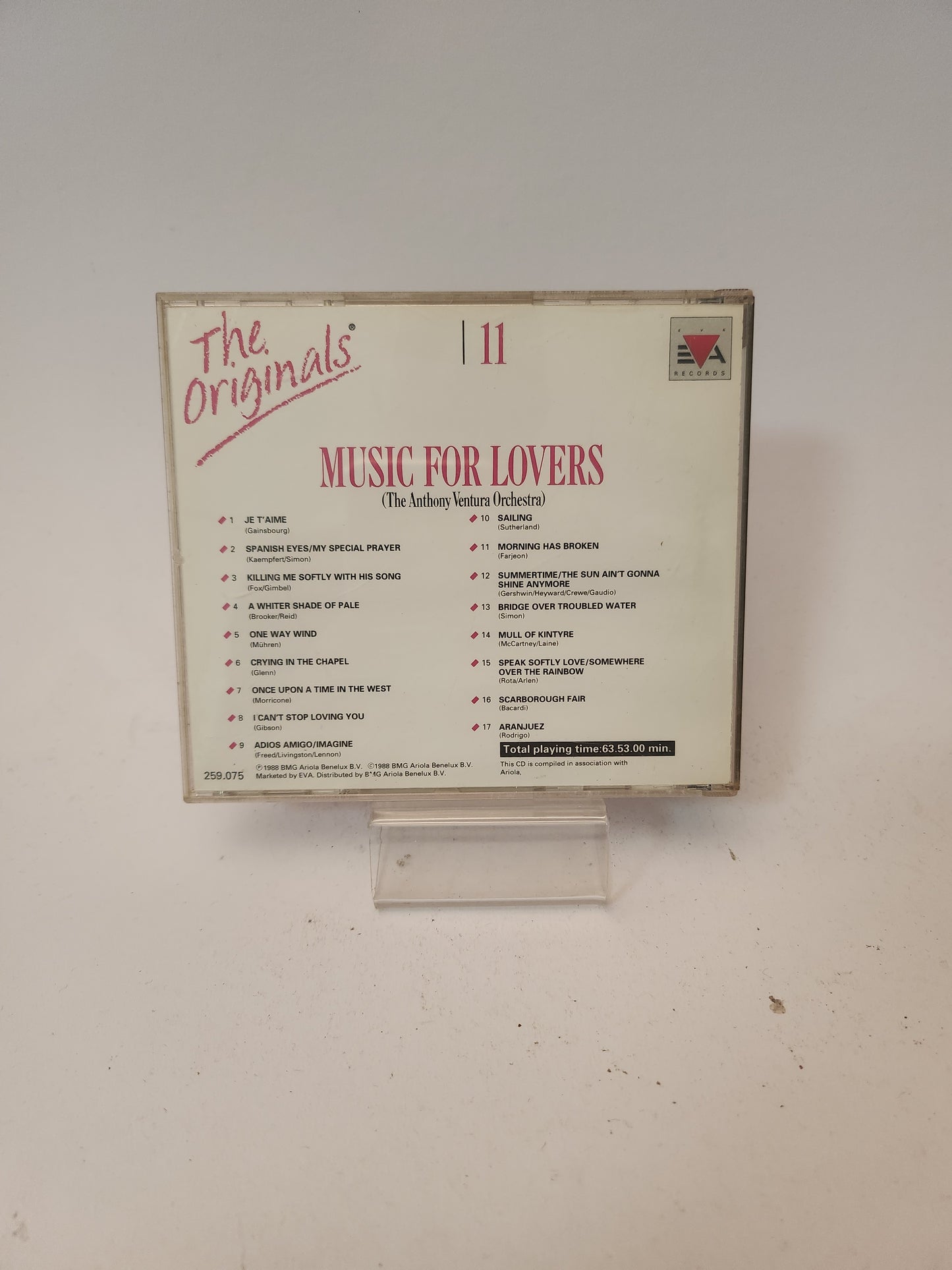 Originals Music for Lovers Volume 11 CD