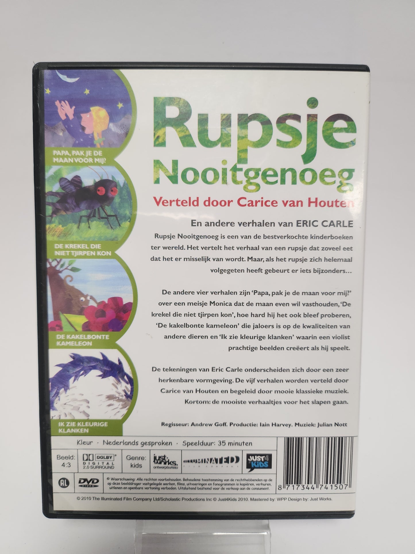 Rupsje Nooitgedacht DVD Kids