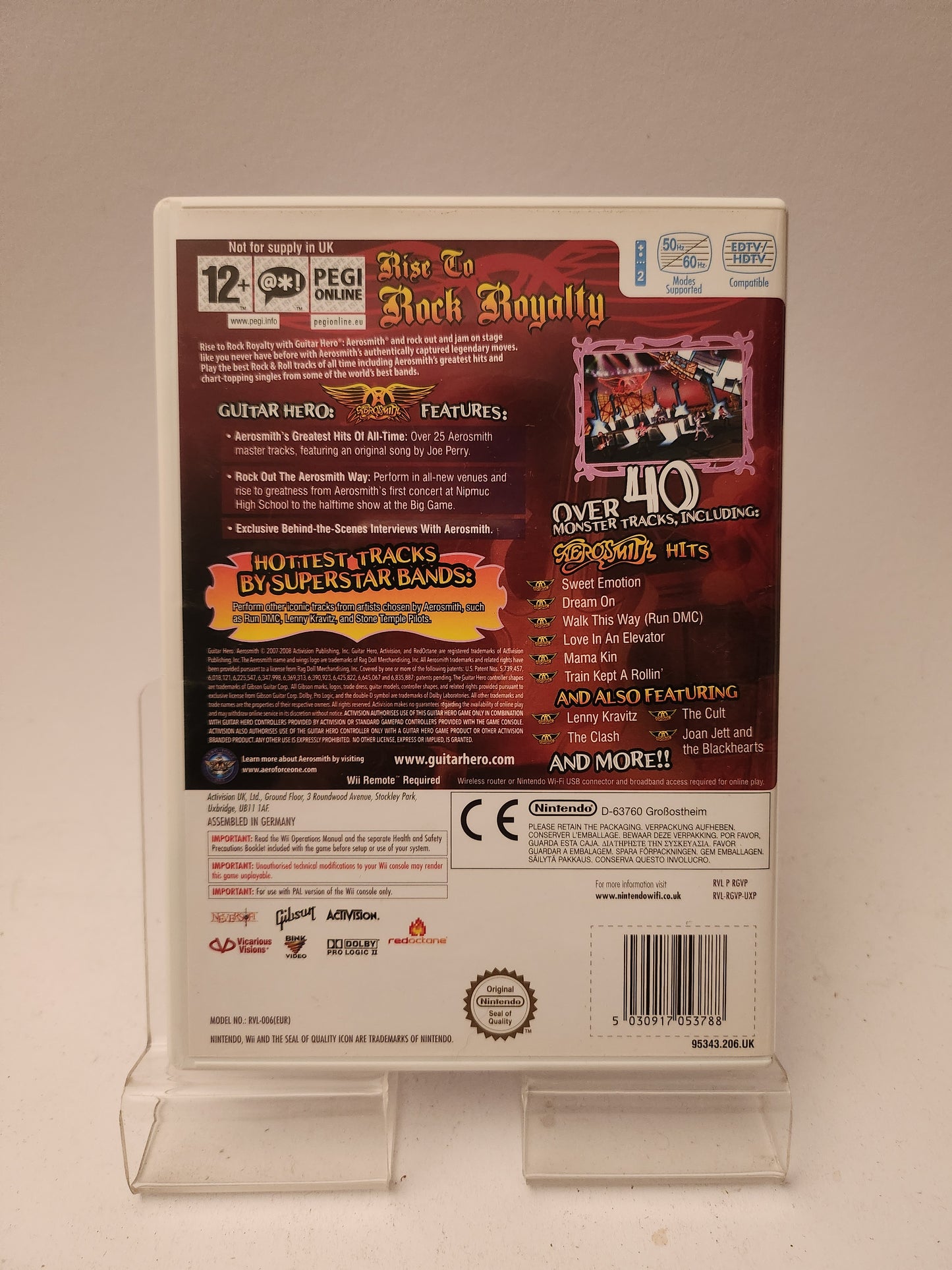 Guitar Hero Aerosmith Nintendo Wii