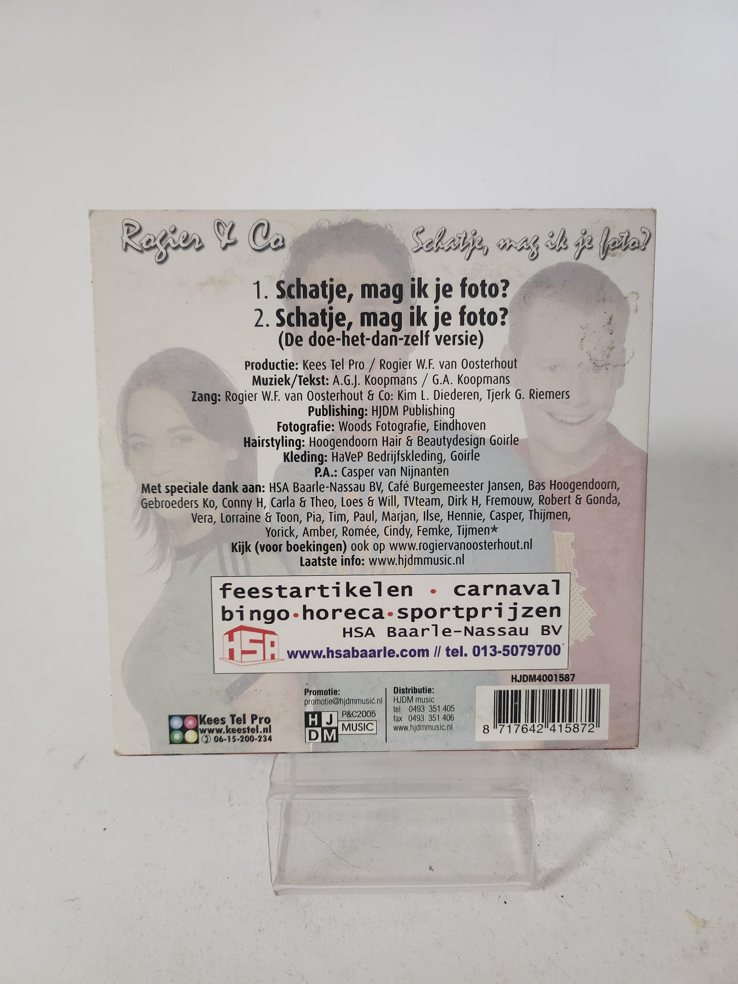 Rogier & Co: Schatje mag ik je foto CD Single