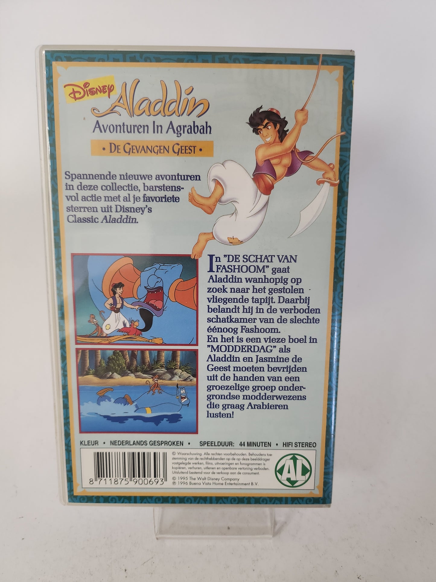 Aladdin: Avonturen in Agrabah de Gevangen Geest VHS Kids