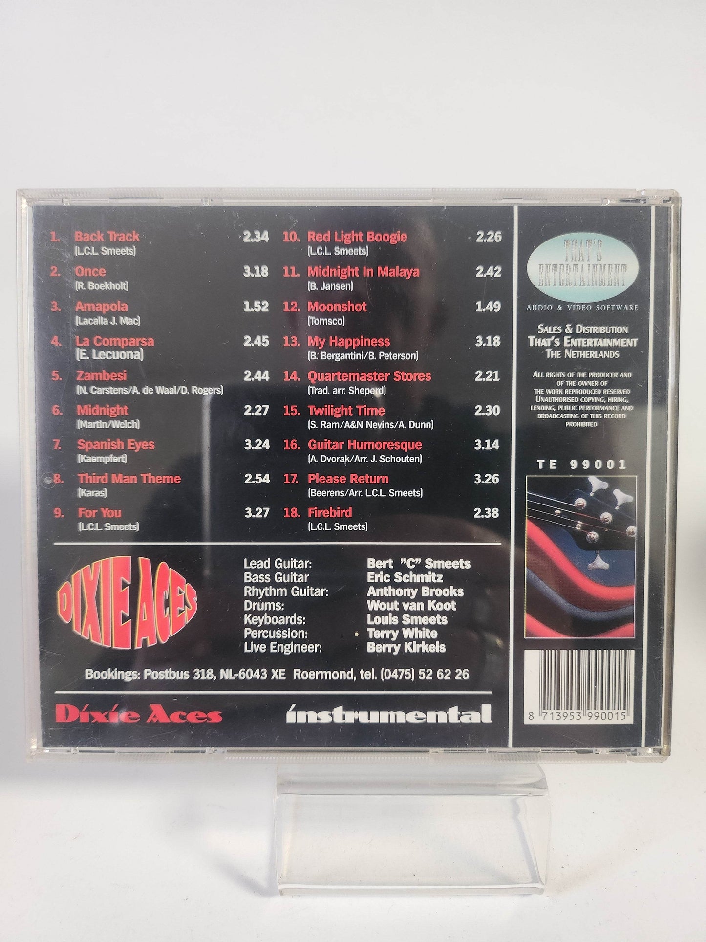 Dixie Aces Instrumental CD - Feniks Gameshop